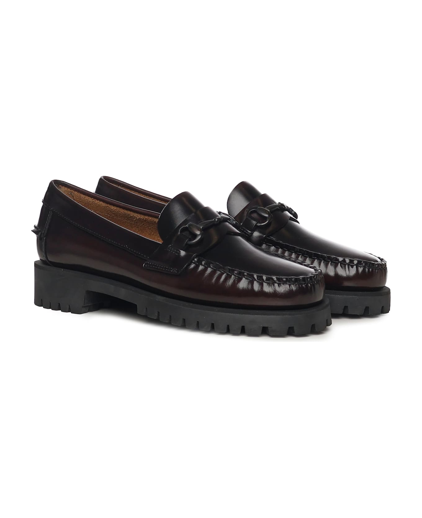 Sebago 'joe Lug' Loafer - BROWN BURGUNDY
