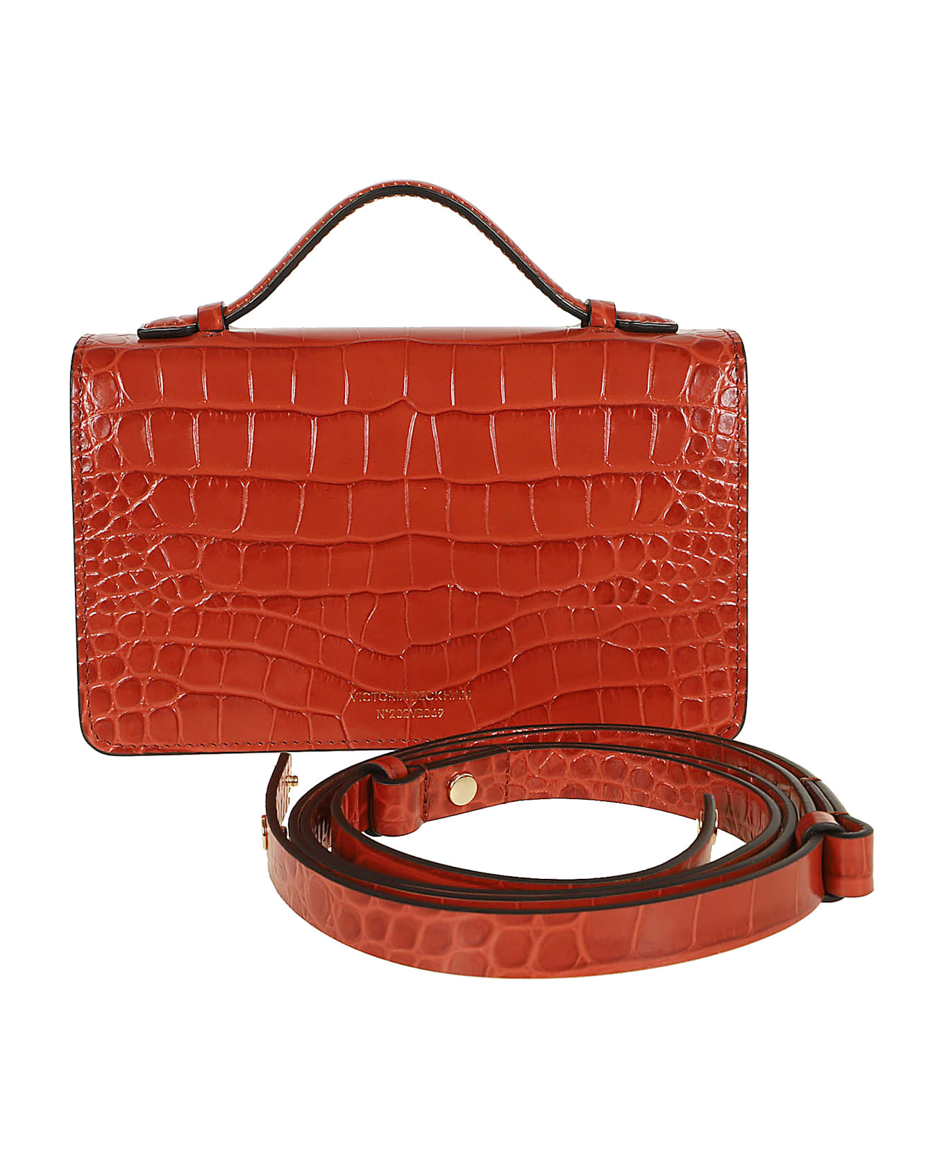 Victoria Beckham The Mini Dorian Bag - Brick Red