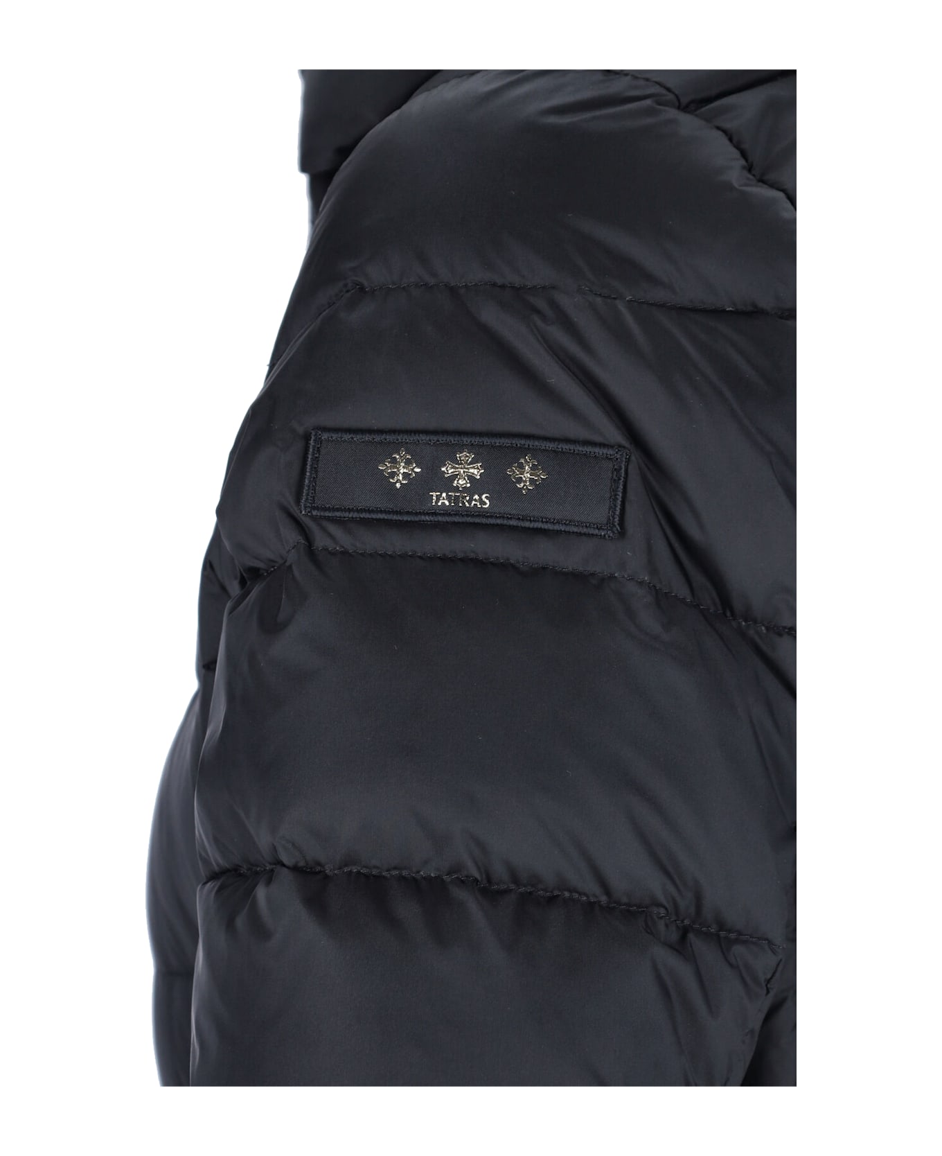 TATRAS Long Down Jacket "heliconia" - Blue