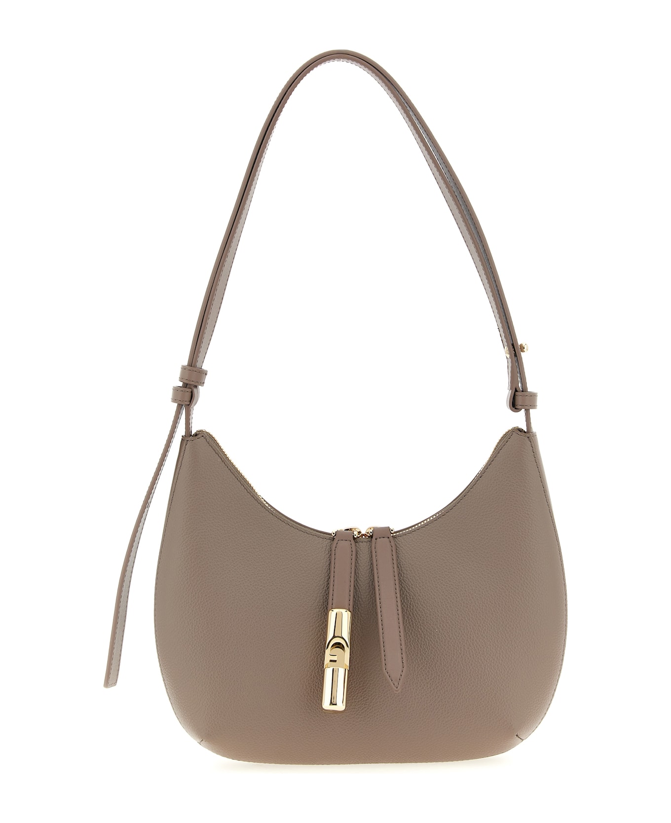 Furla 'furla Goccia S' Shoulder Bag - grey