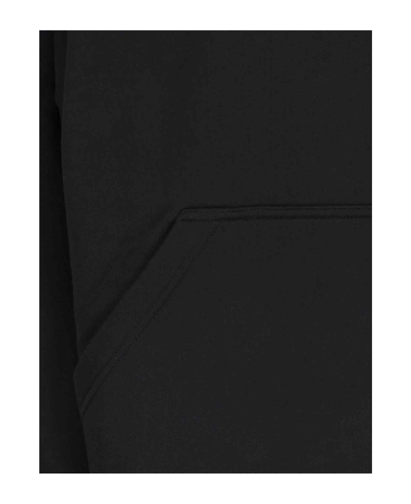 Balenciaga Logo Hoodie - Black