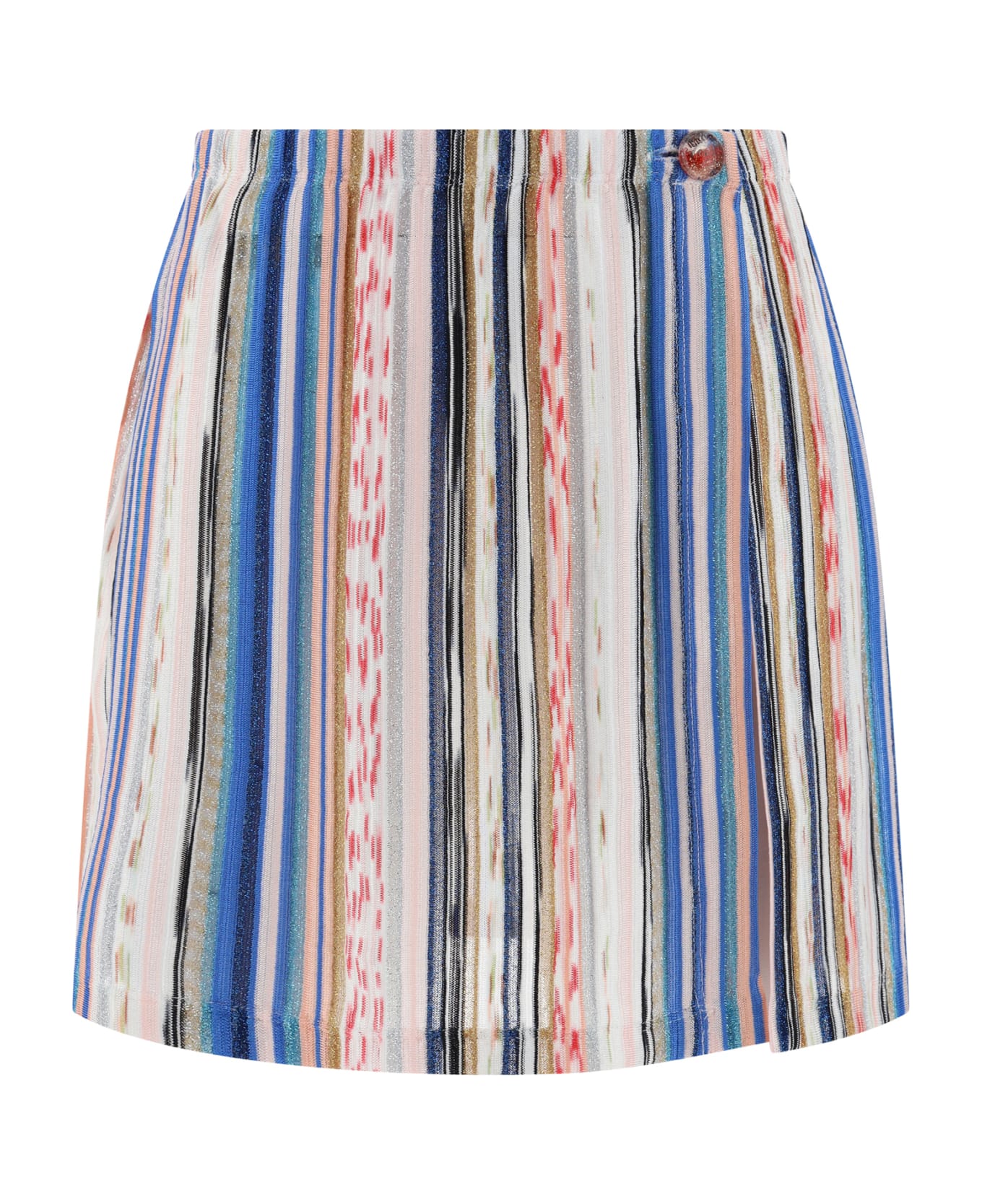 Missoni Beach Cover-up Miniskirt - Blue Base Space Dyed スカート