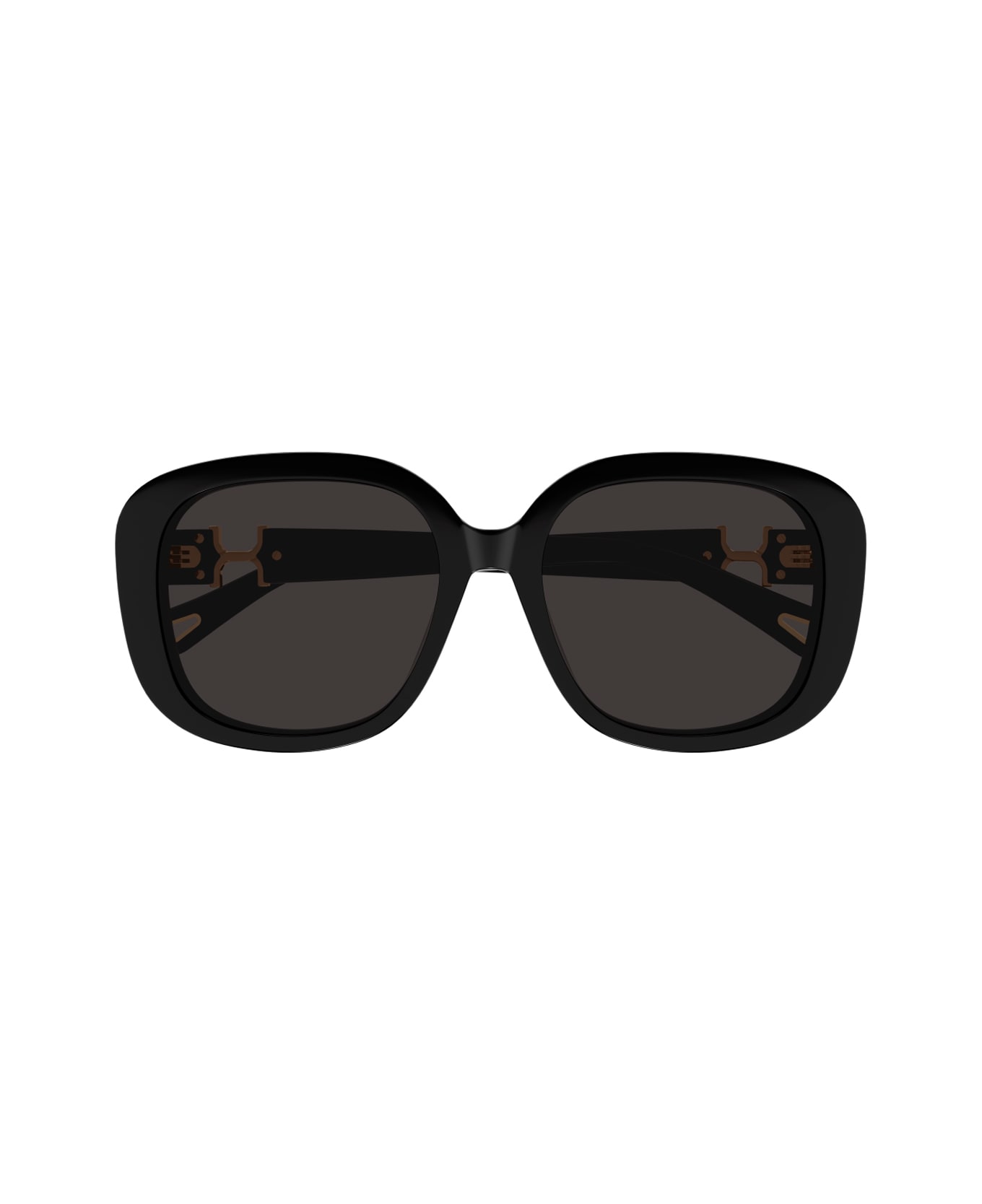 Chloé Ch0303sk Marcie-linea Chloé 001 Black Grey Sunglasses - Nero