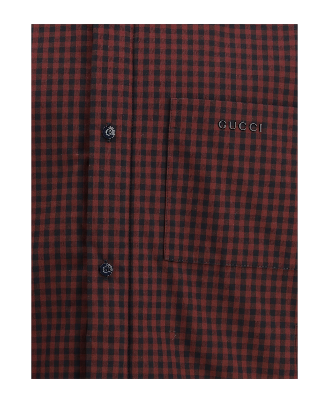 Gucci Checked Cotton Jacket