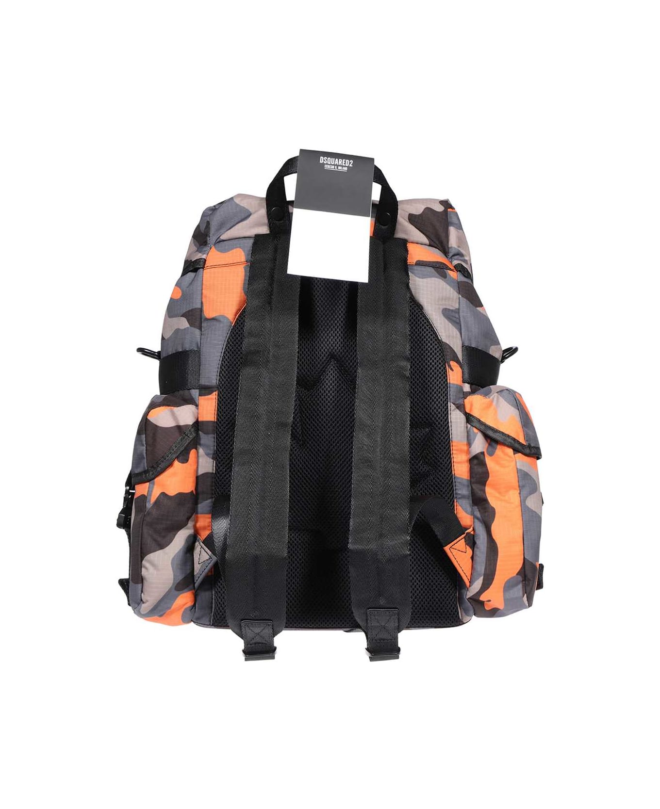 Dsquared2 Printed Nylon Backpack - Multicolor