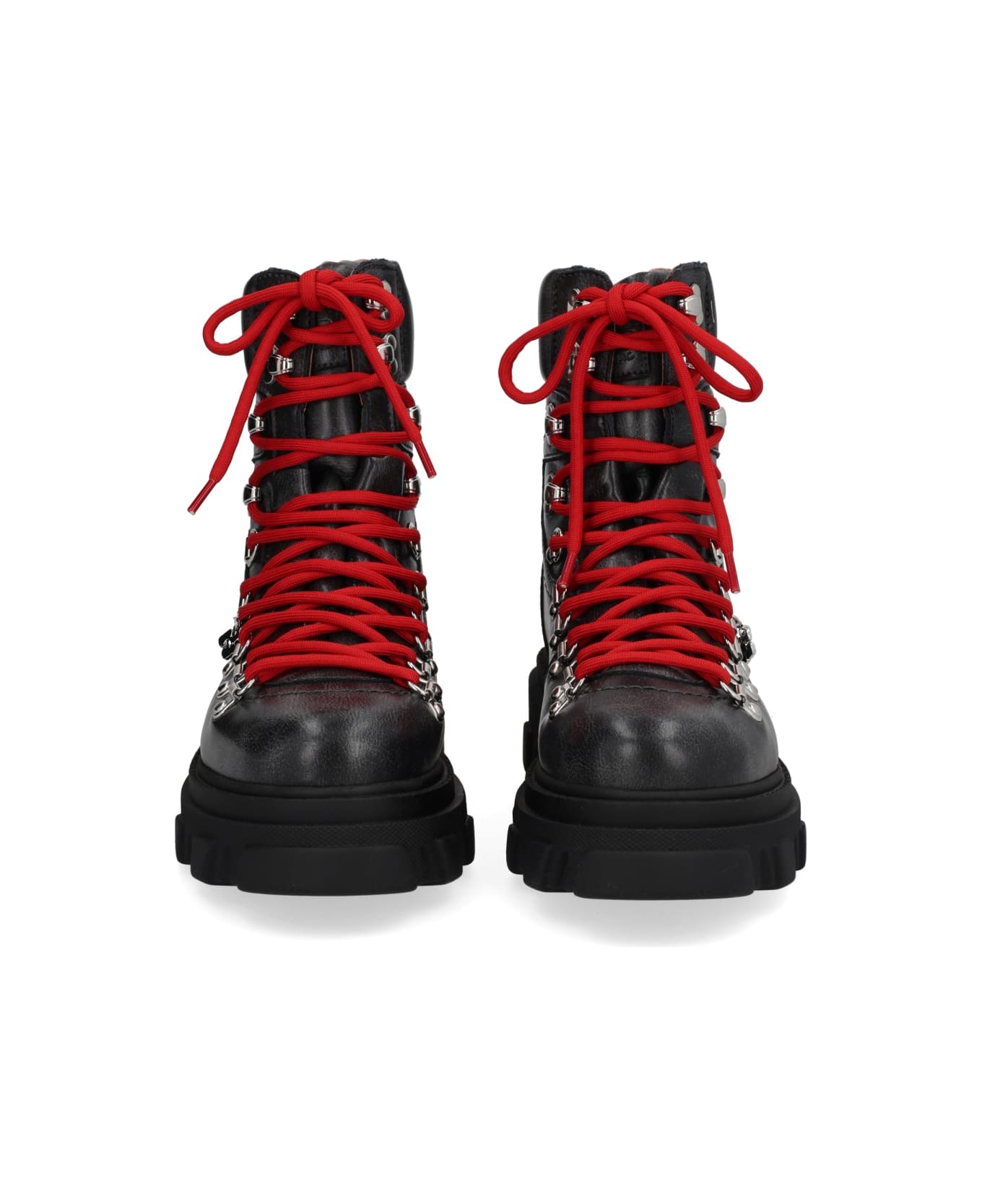 Ganni Hiking Boot - BLACK