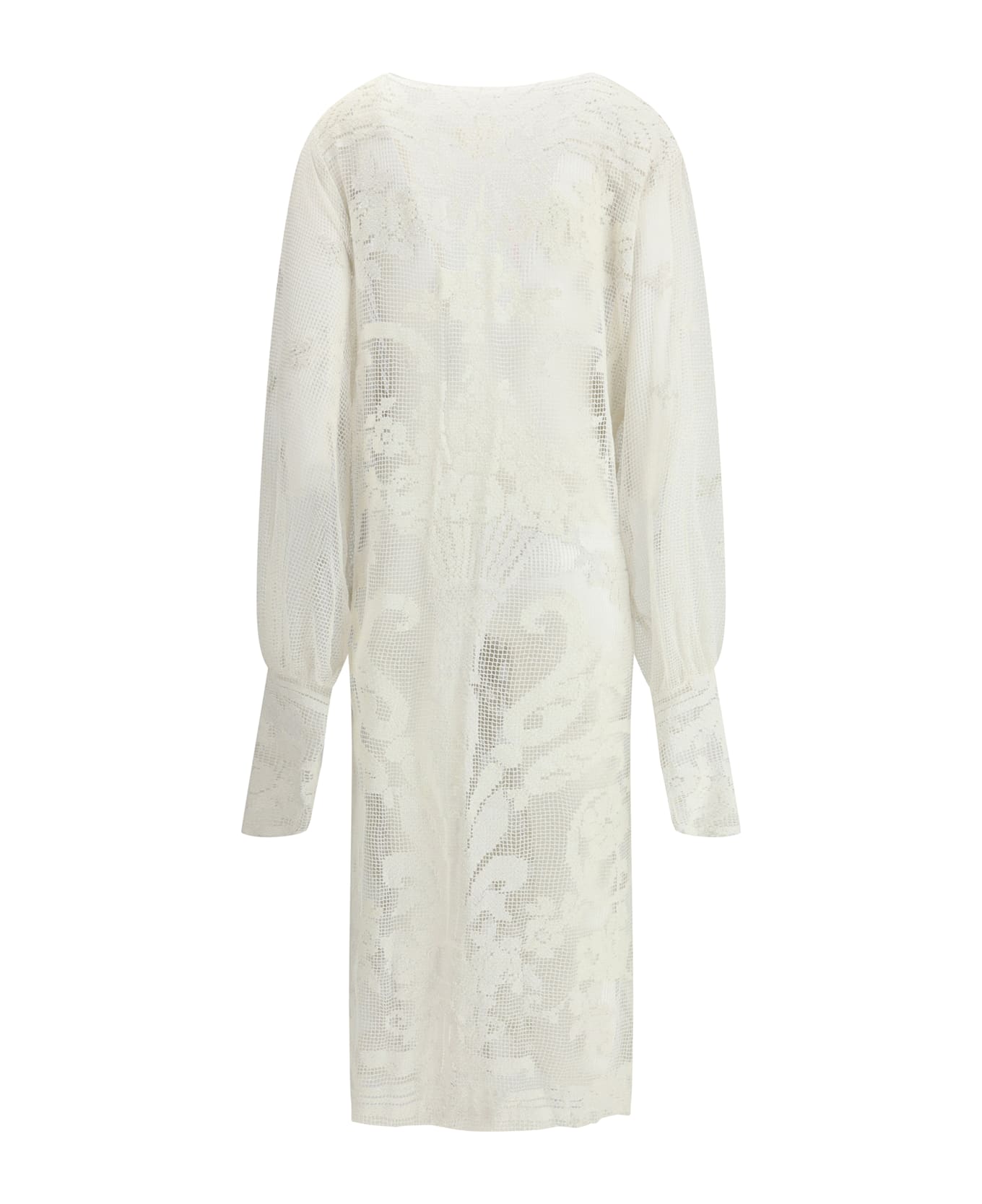 Ella Crocheted Design Long Jacket