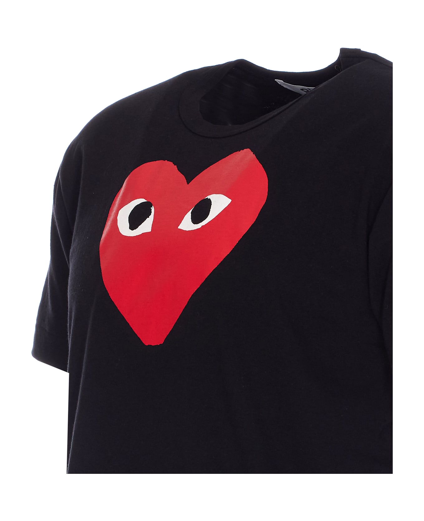 Comme des Garçons Play Heart Logo T-shirt - Black