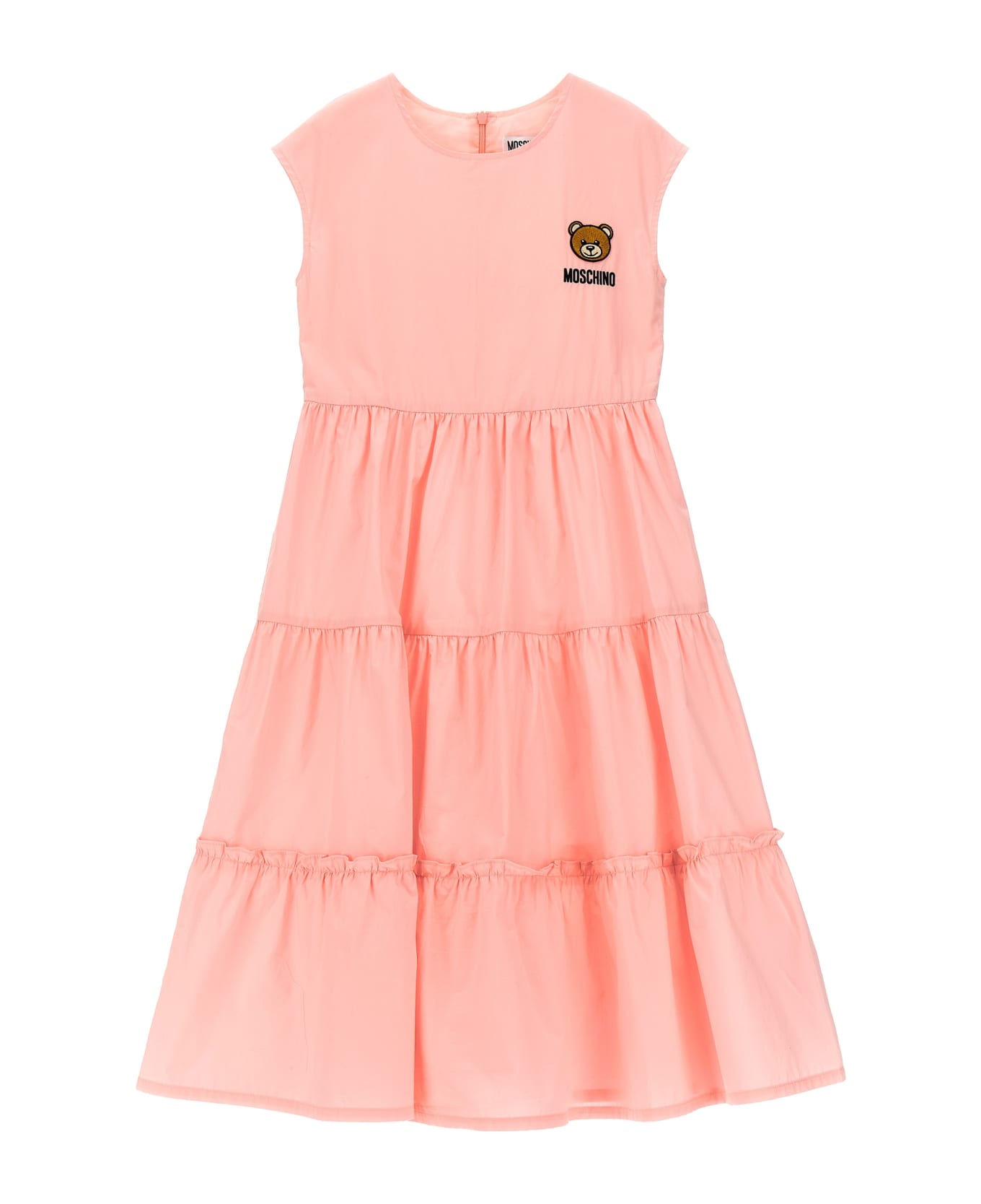 Moschino Logo Embroidery Dress - Pink ワンピース＆ドレス