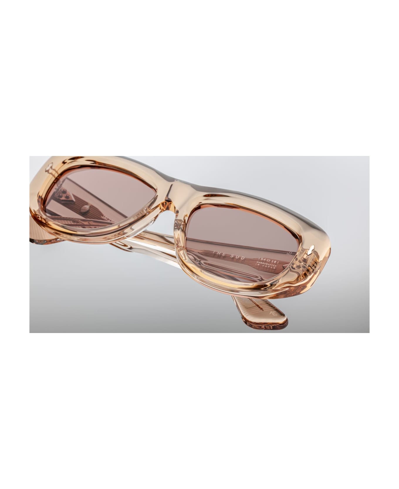 Jacques Marie Mage Erin Wasson - Sud - Simone Sunglasses - transparent beige