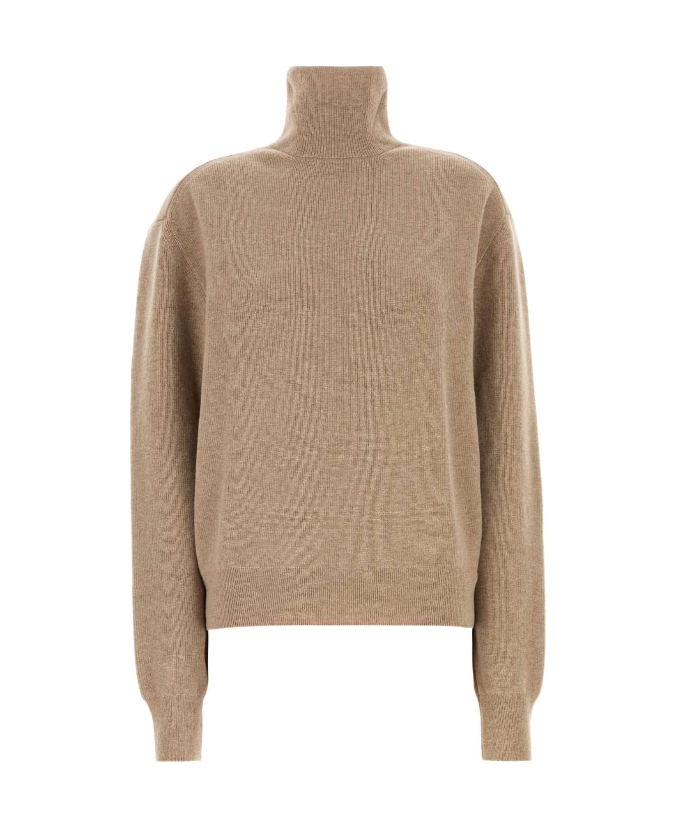 Lemaire Cappuccino Wool Sweater - LATTECOFFEE