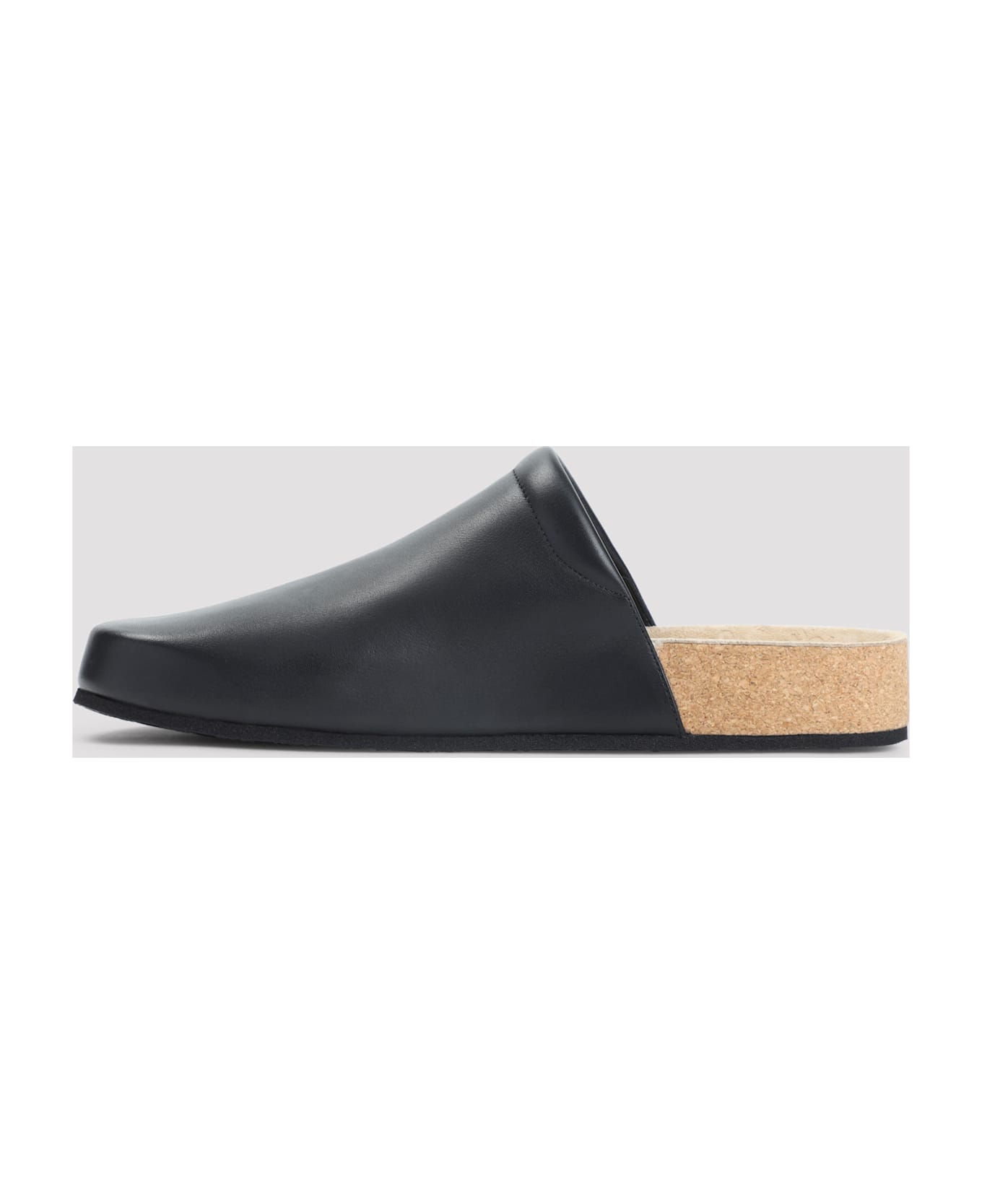 Balenciaga School Flat Mules - Black