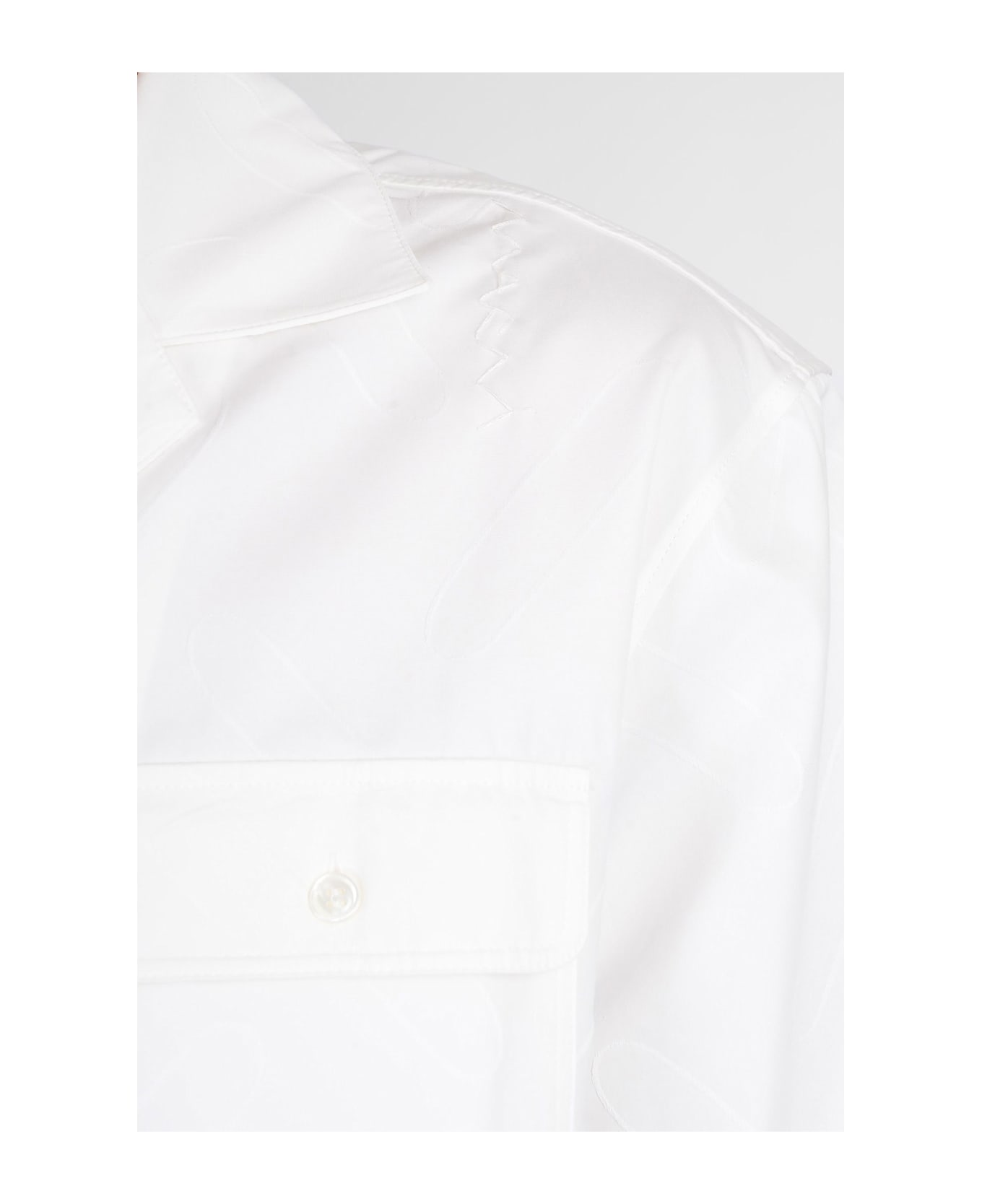 Marni Shirt In White Cotton - white