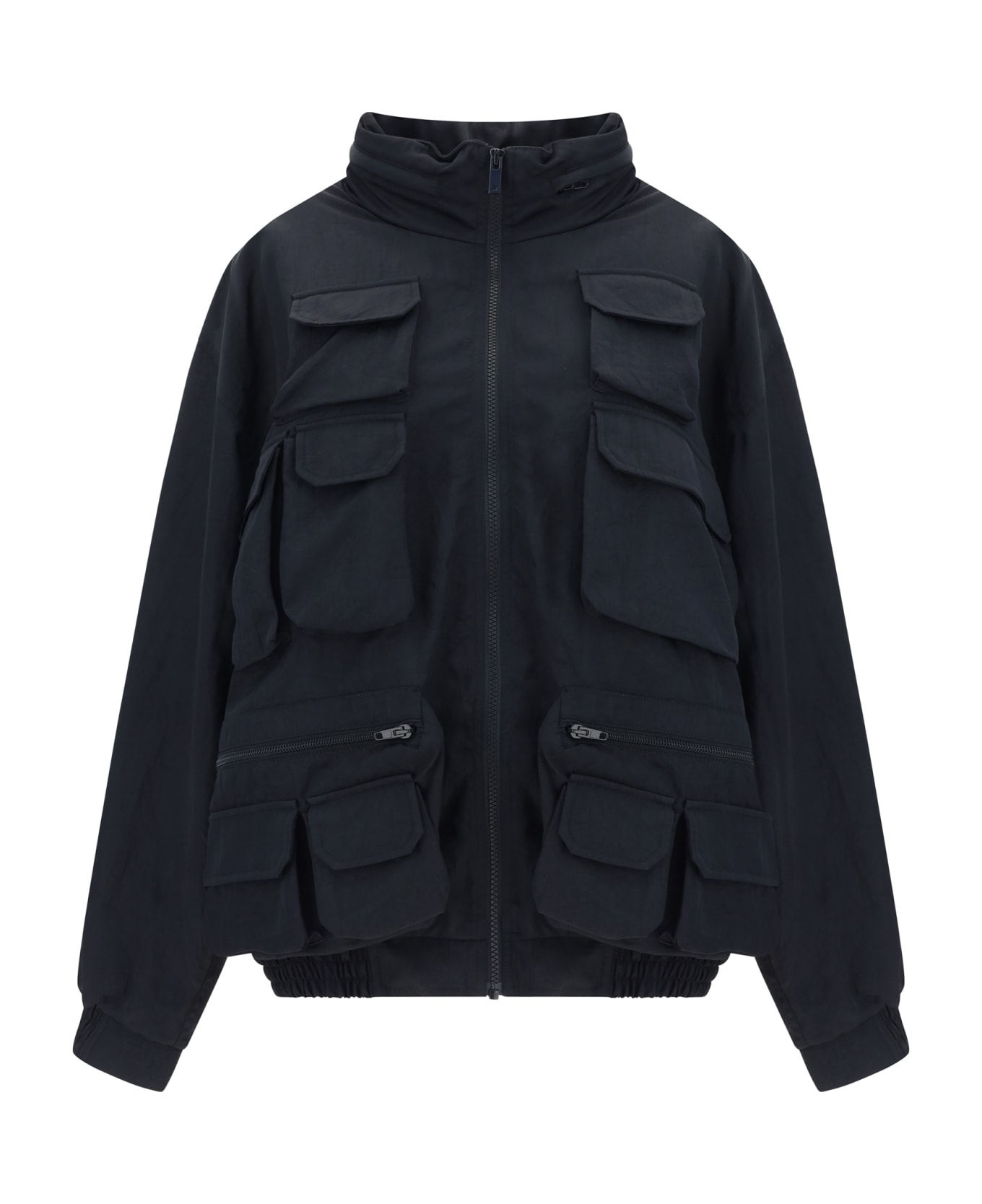 Golden Goose Multipockets Windbreaker Jacket - Black