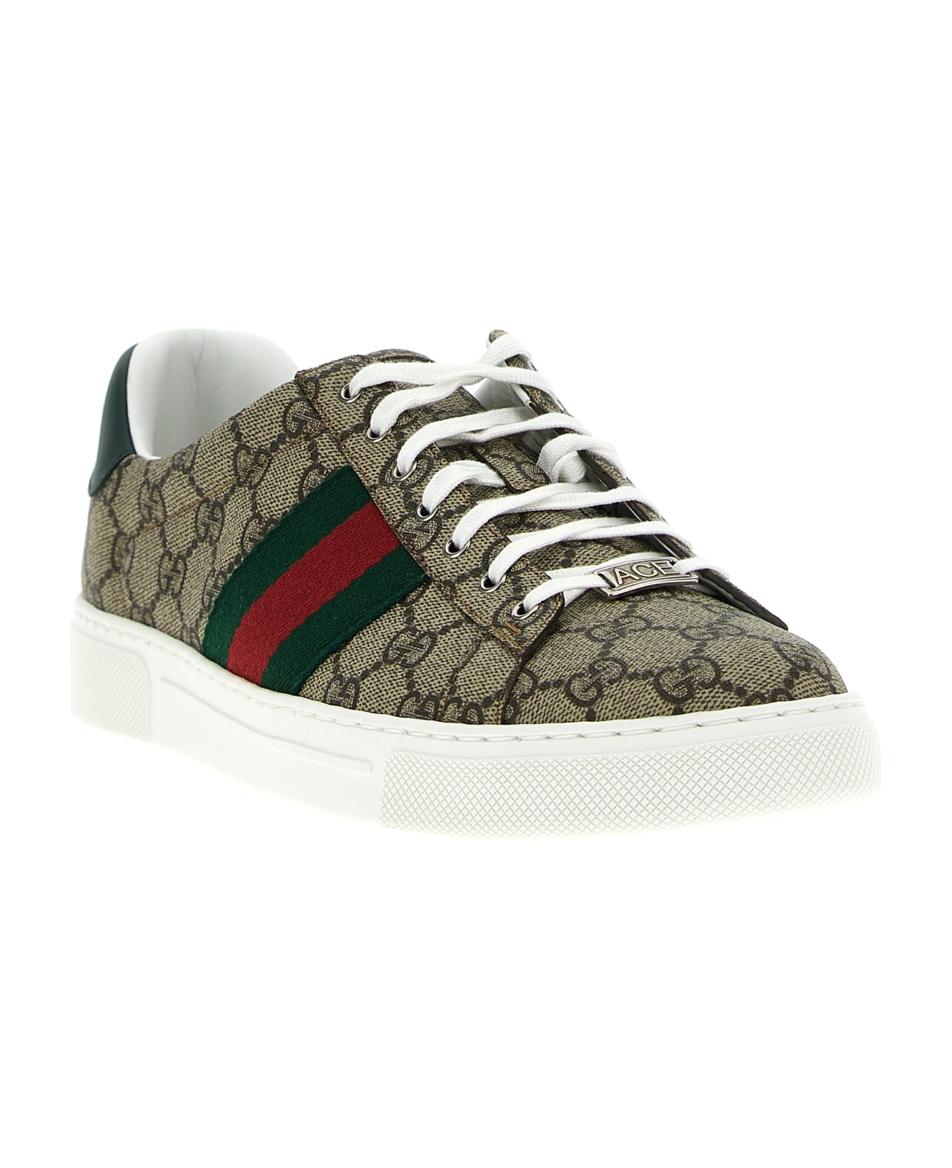 Gucci 'gucci Ace' Sneakers - Beige