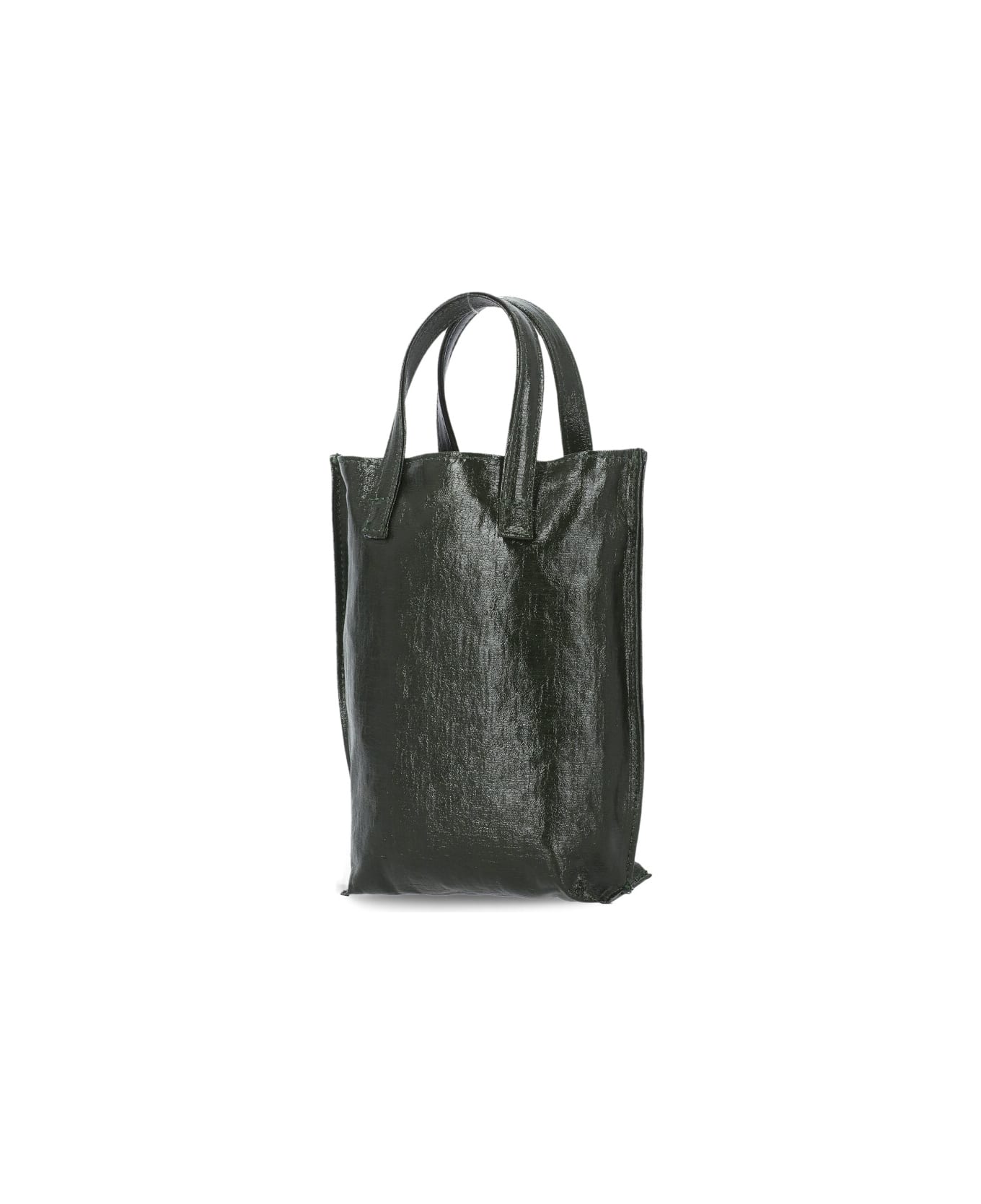 Uma Wang Small Case Canvas Bag - GREEN
