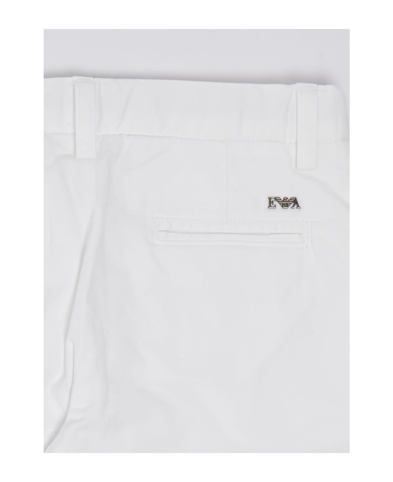 Emporio Armani Trousers Trousers - BIANCO