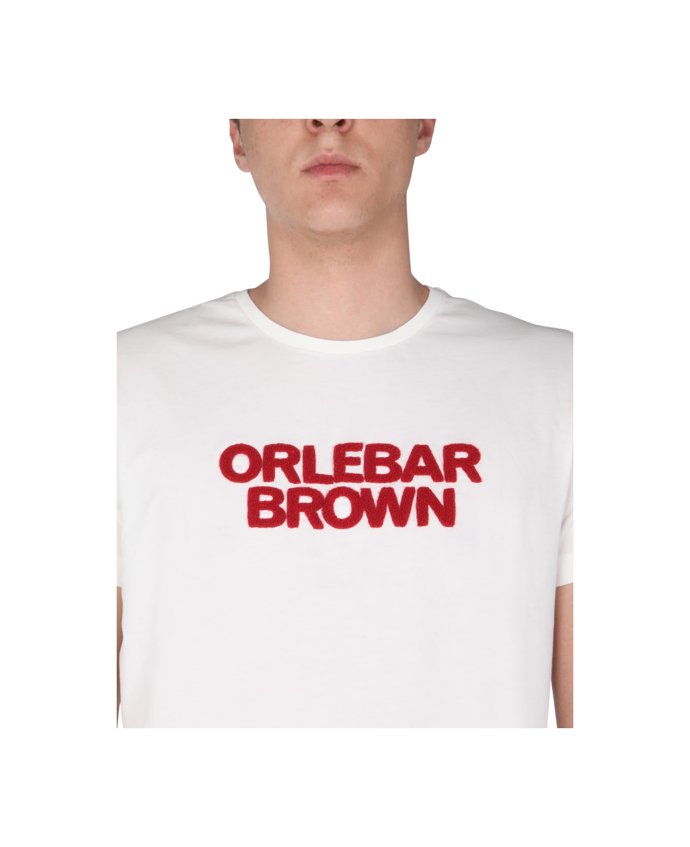 Orlebar Brown "sammy Ob Towelling" T-shirt - WHITE