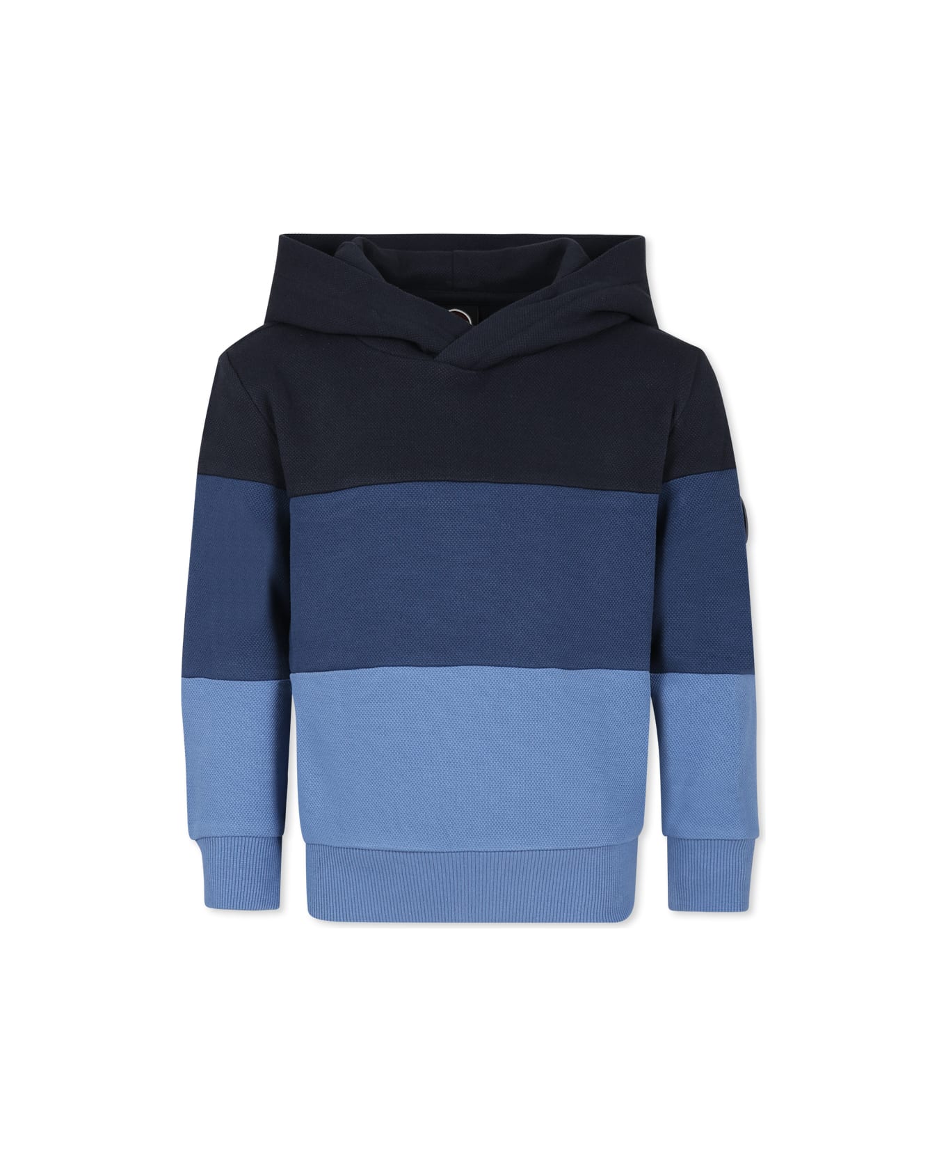 Colmar Blue Sweatshirt For Boy With Logo - Blue
