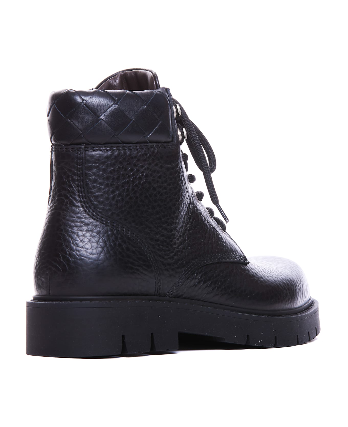 Bottega Veneta Haddock Booties - BLACK