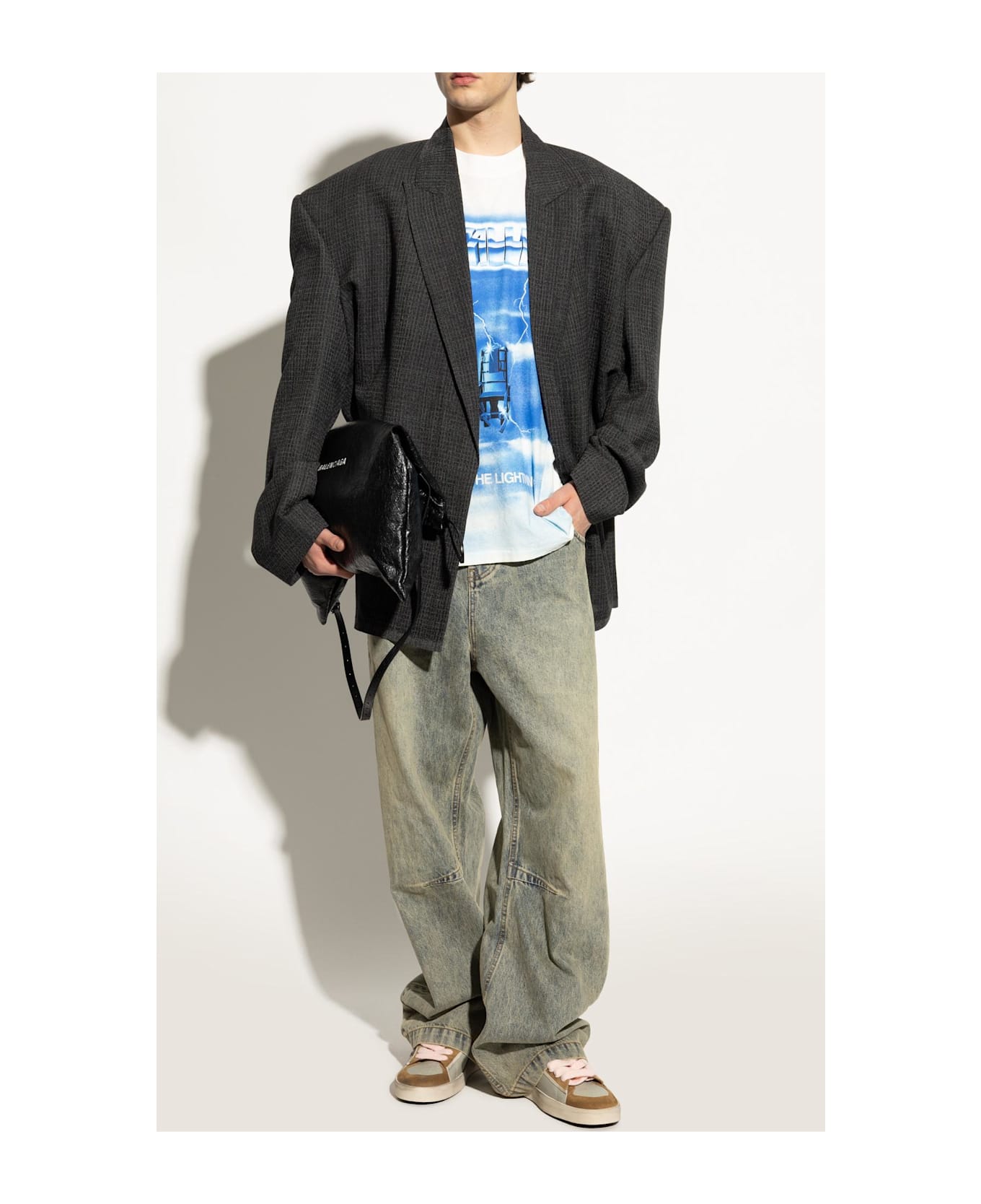 Golden Goose Sneakers Stardan Con Collarino E Passalacci