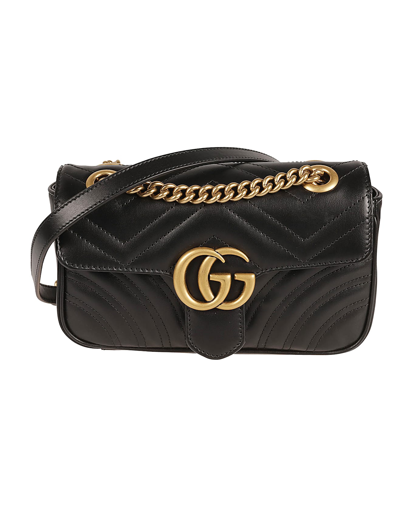 Gucci Marmount Shoulder Bag - Black