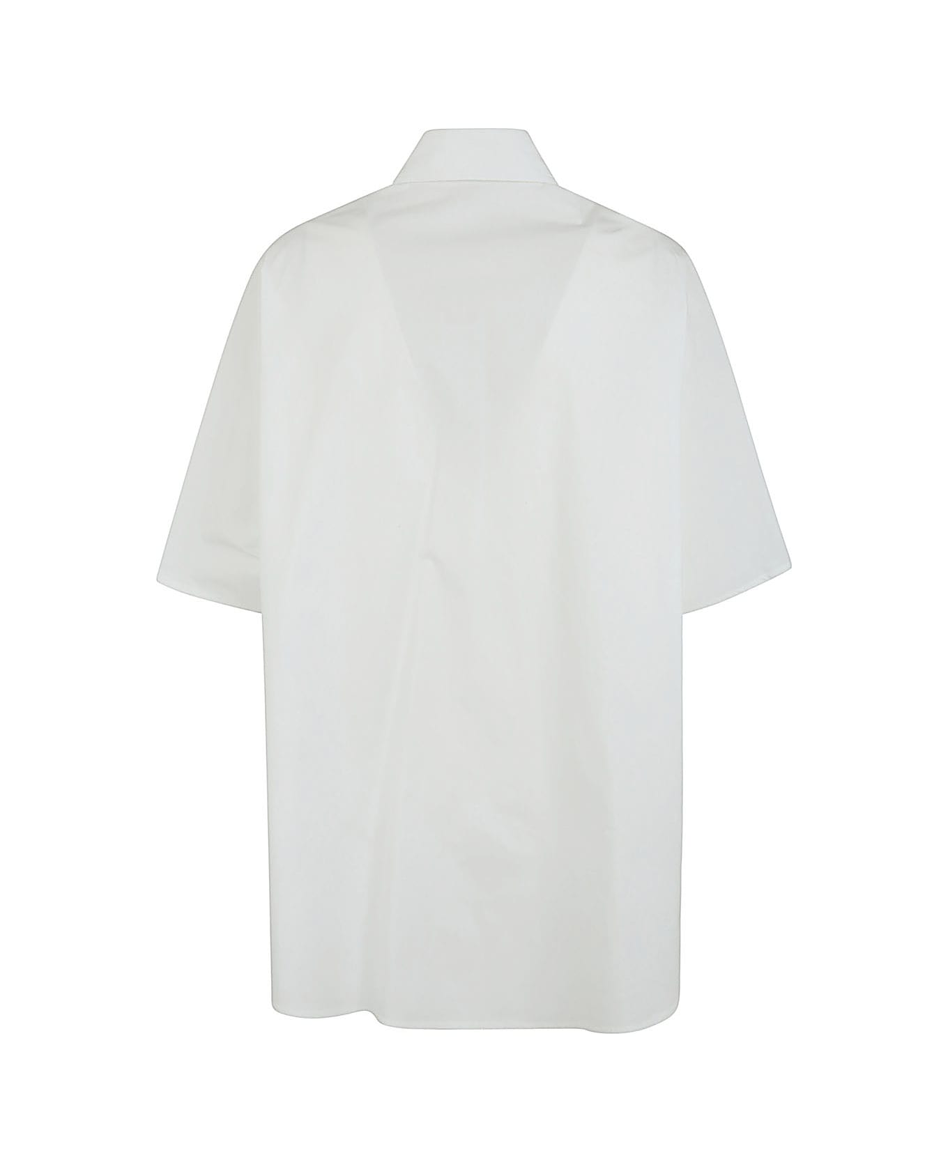 Liviana Conti Cape Shirt - White