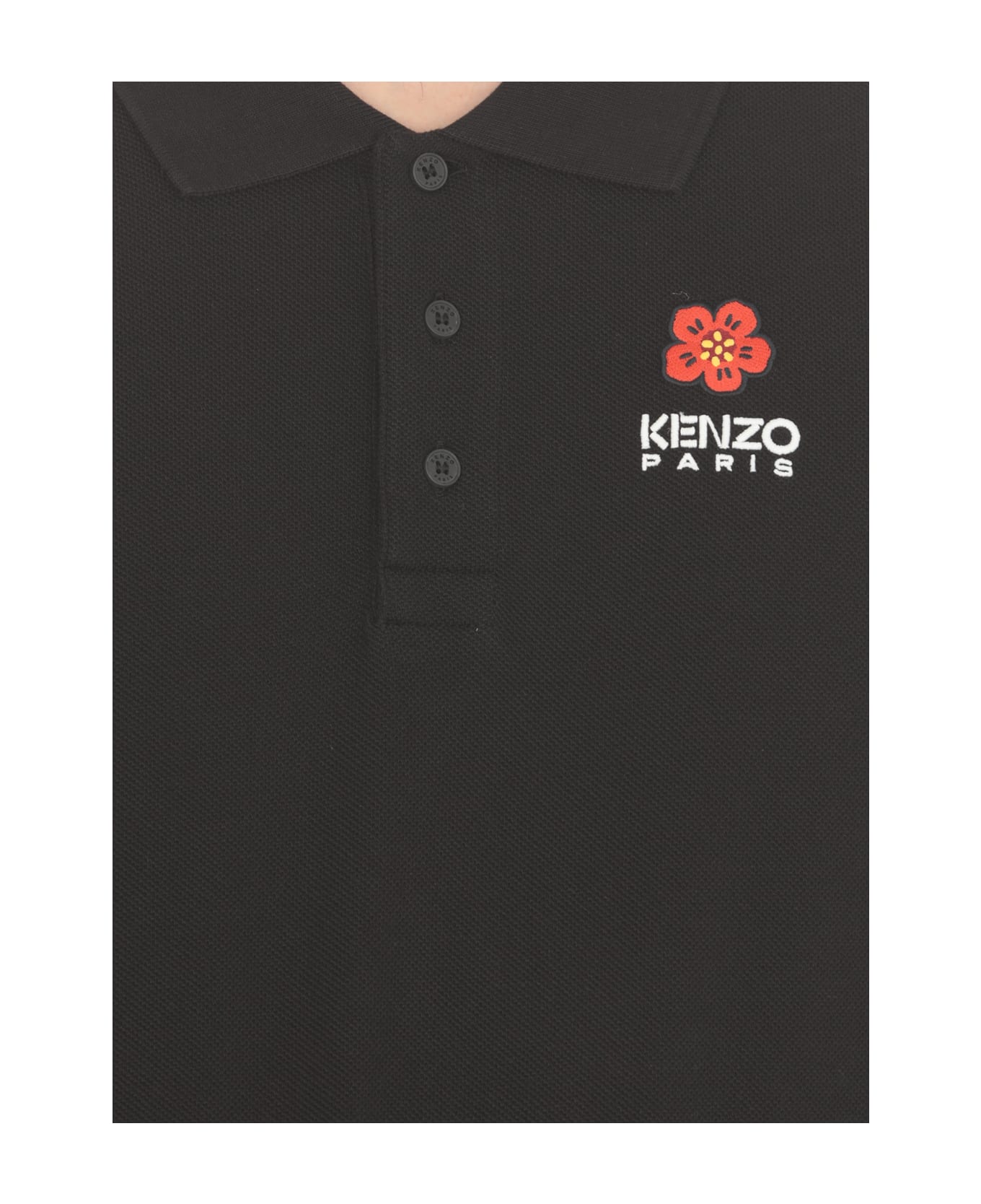 Kenzo Boke Flower Polo - Black