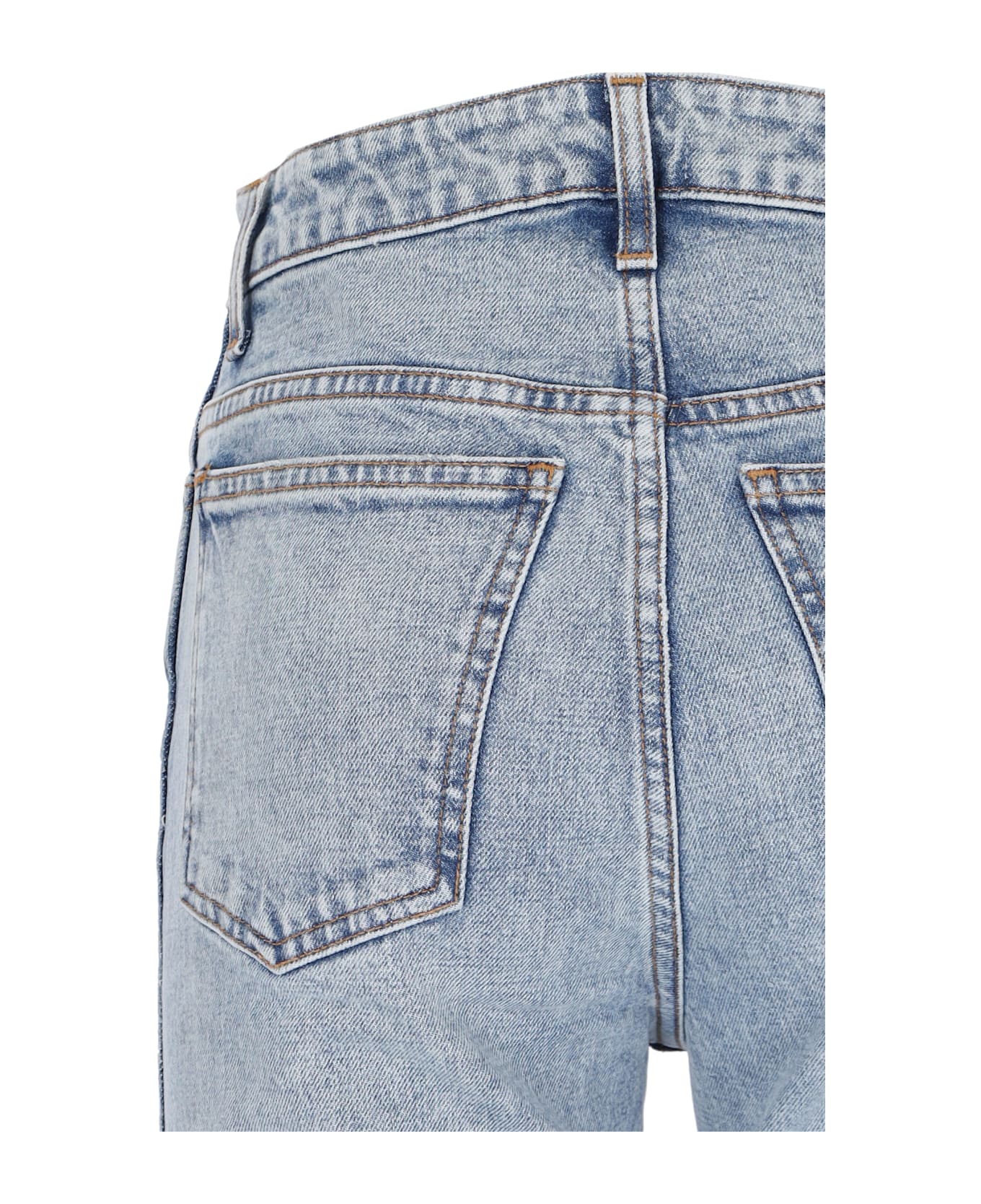 Khaite Danielle Bootcut Jeans - Light Blue