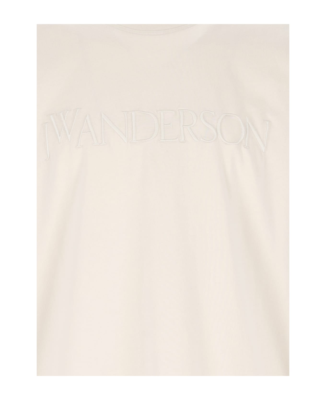 J.W. Anderson Logo T-shirt - BEIGE シャツ