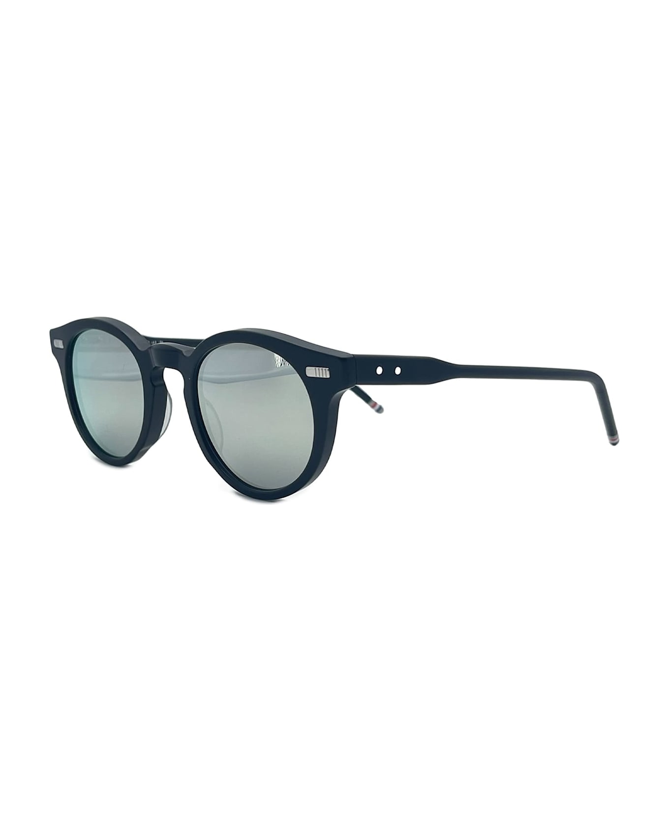 Thom Browne Round - Matte Black Sunglasses - Black