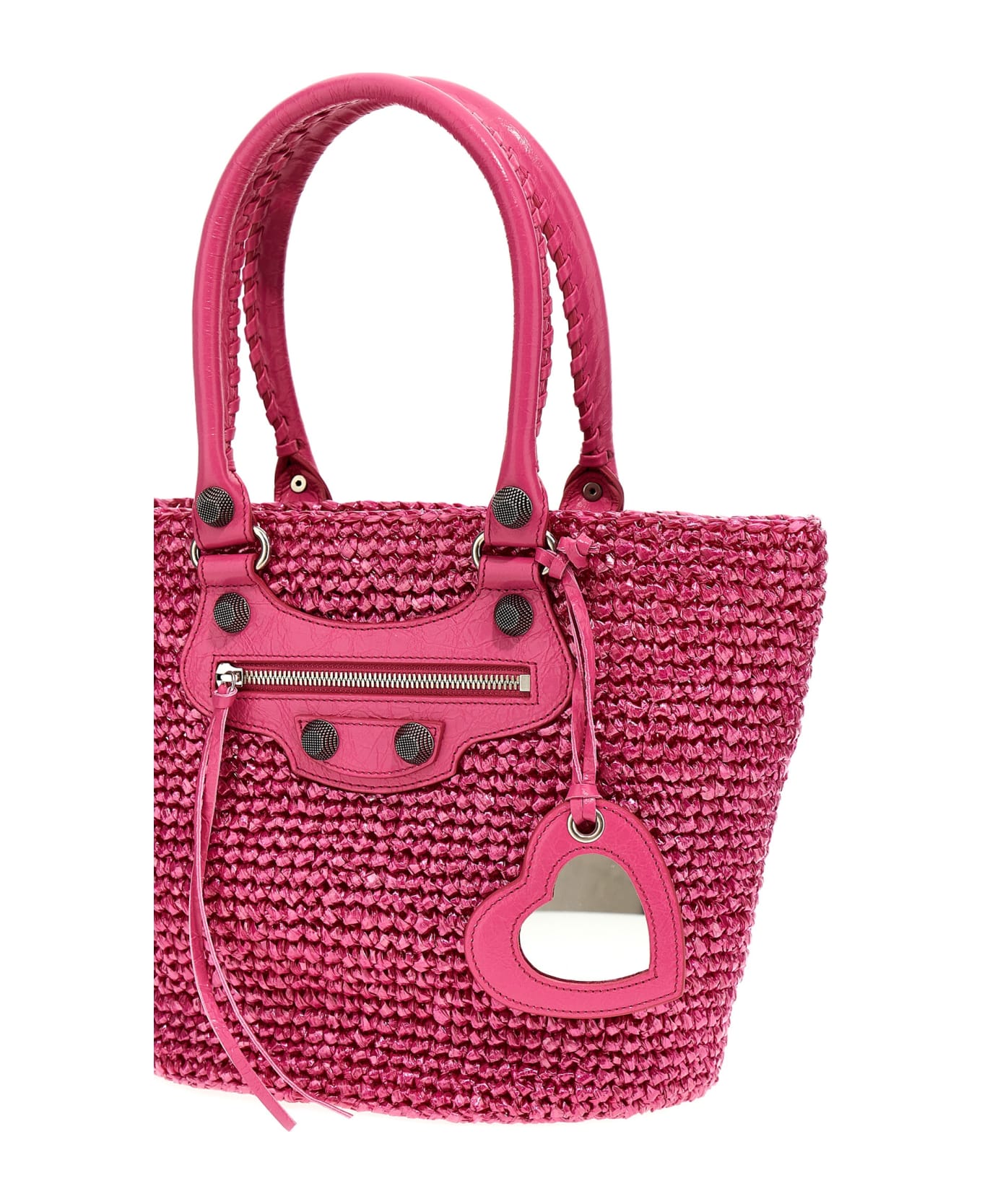 Balenciaga 'le Cagole Panier' Shopping Bag - Fuchsia トートバッグ