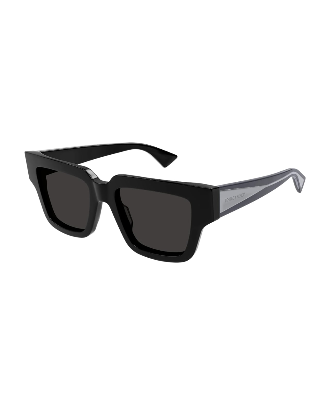 Bottega Veneta Eyewear BV1276S Sunglasses - Black Grey Grey サングラス