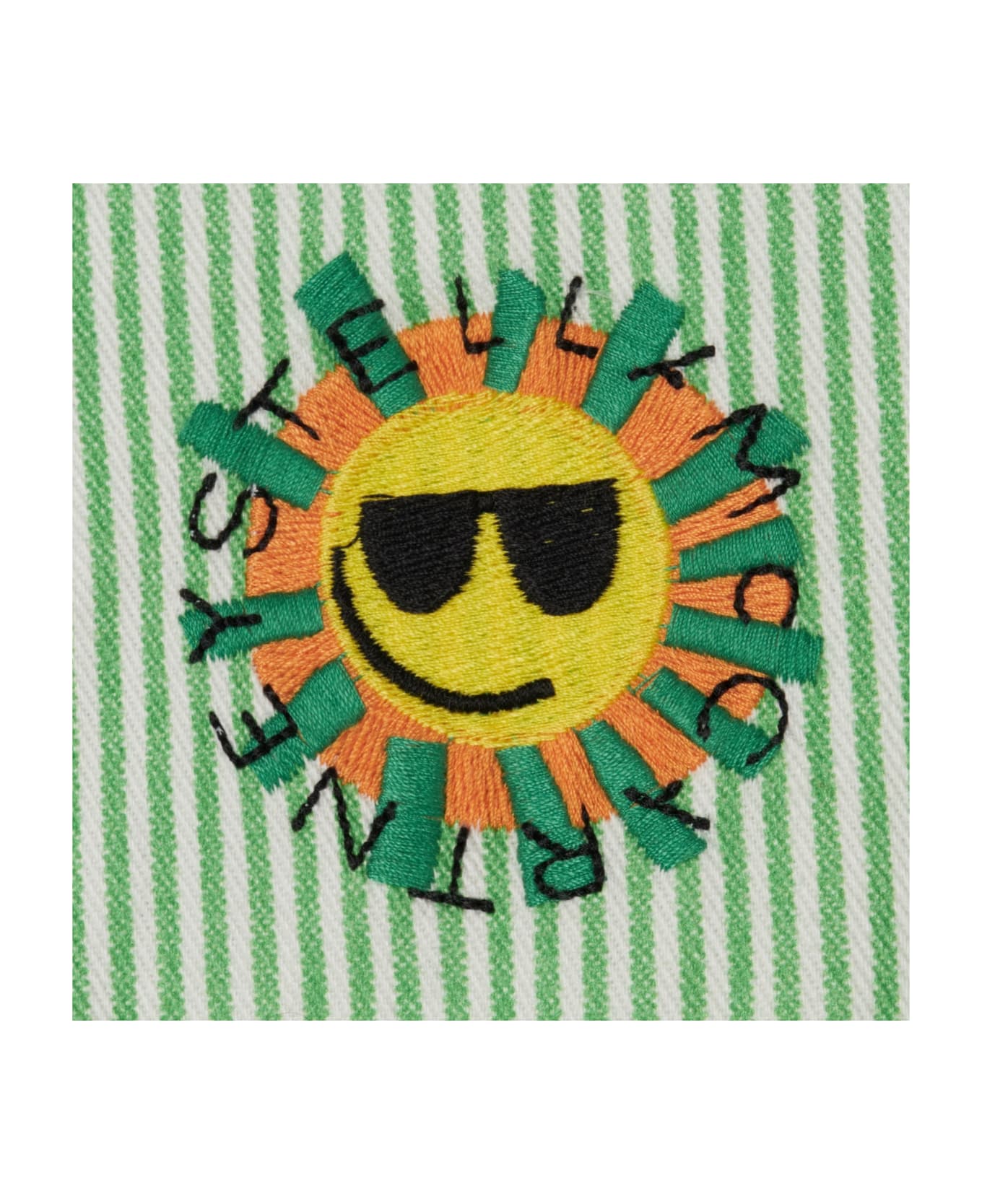 Stella McCartney Kids Sunshine Striped Shorts - White ボトムス