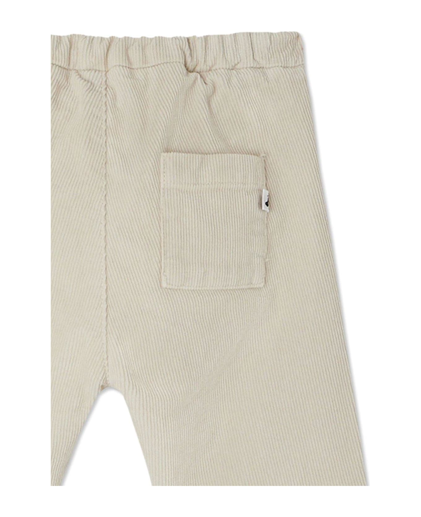 Bonpoint Bandy Straight-leg Corduroy Trousers - Beige