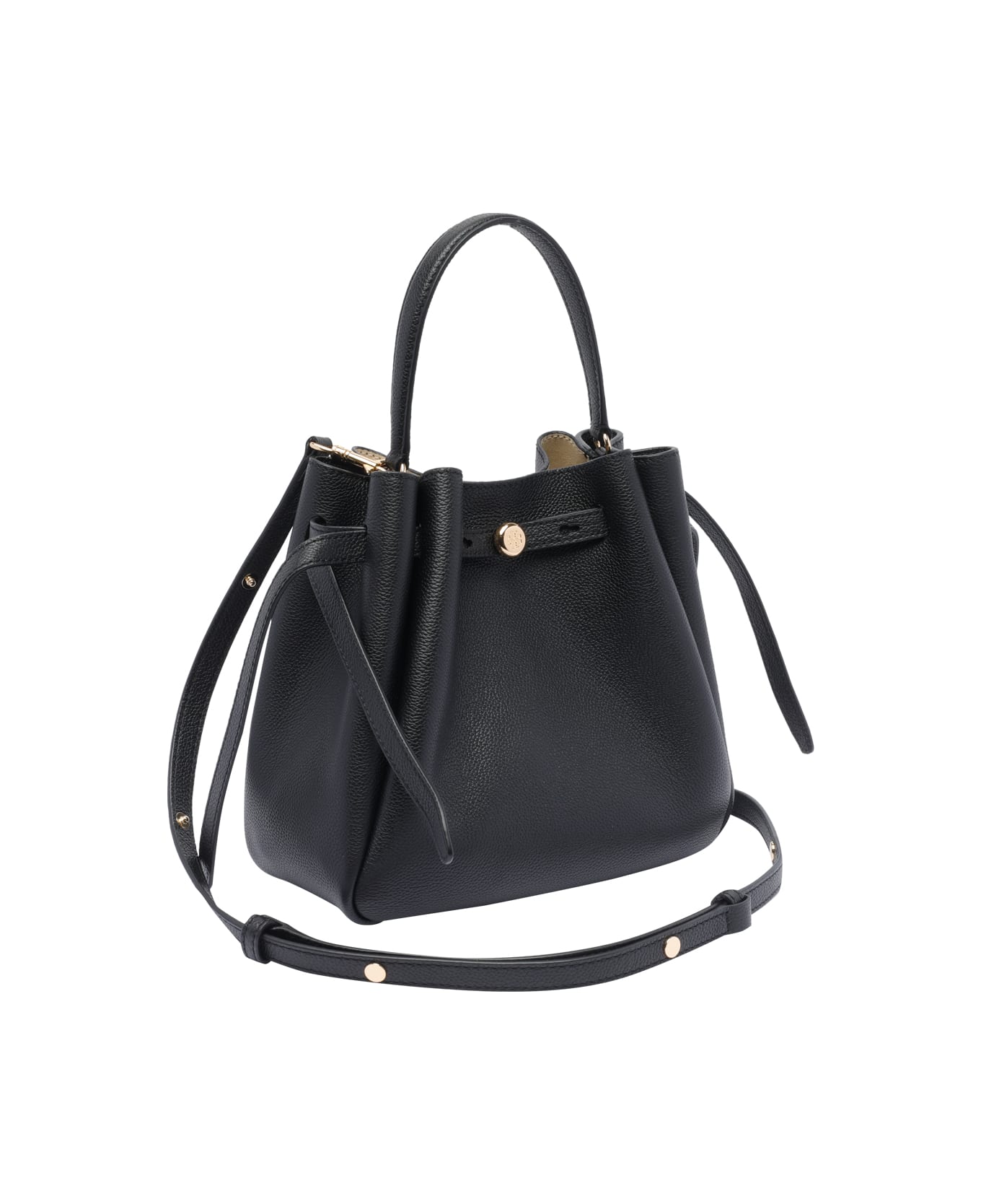 Tory Burch Romy Bucket Bag - Black