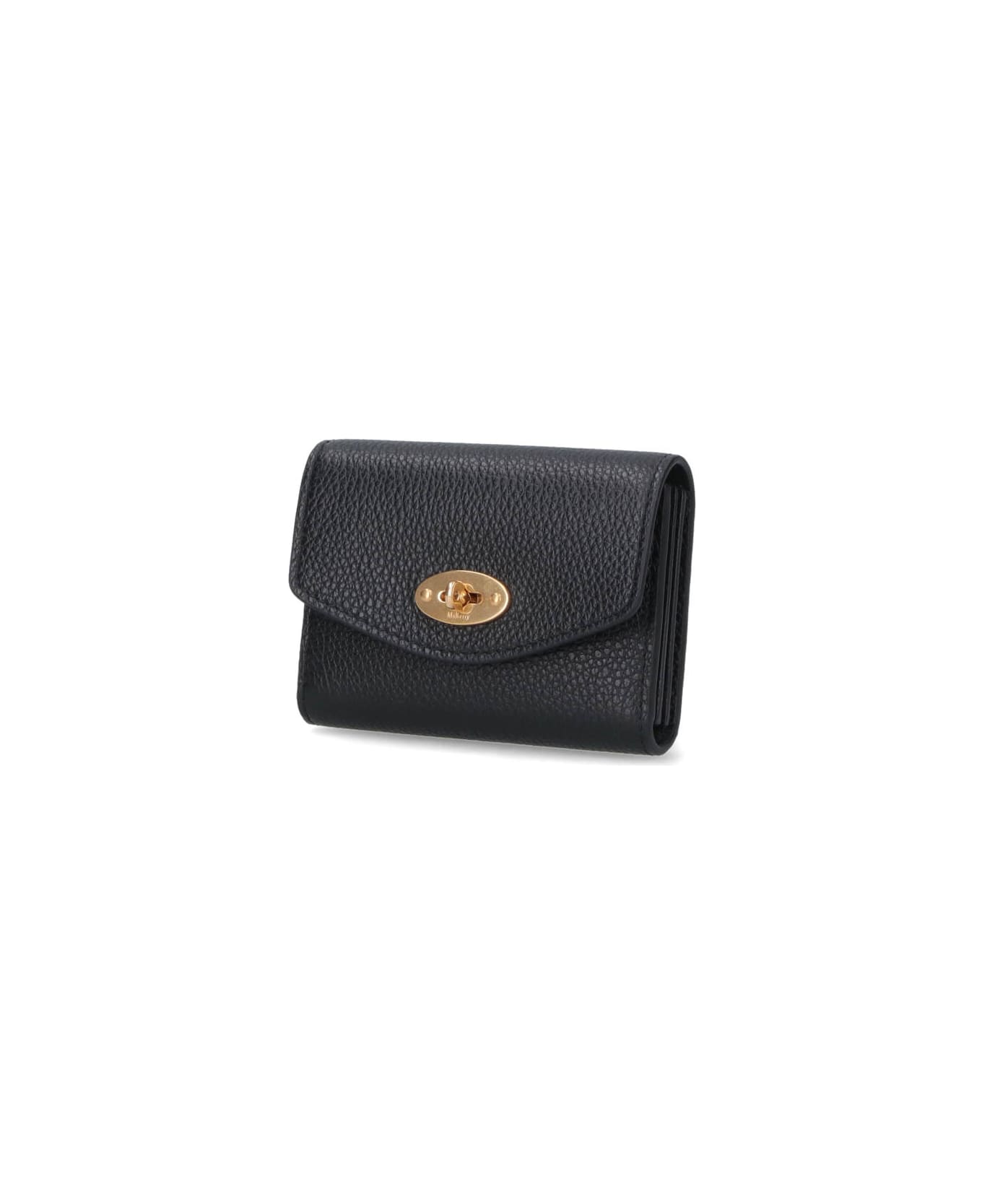 Mulberry "darley Concertina" Wallet - Black  