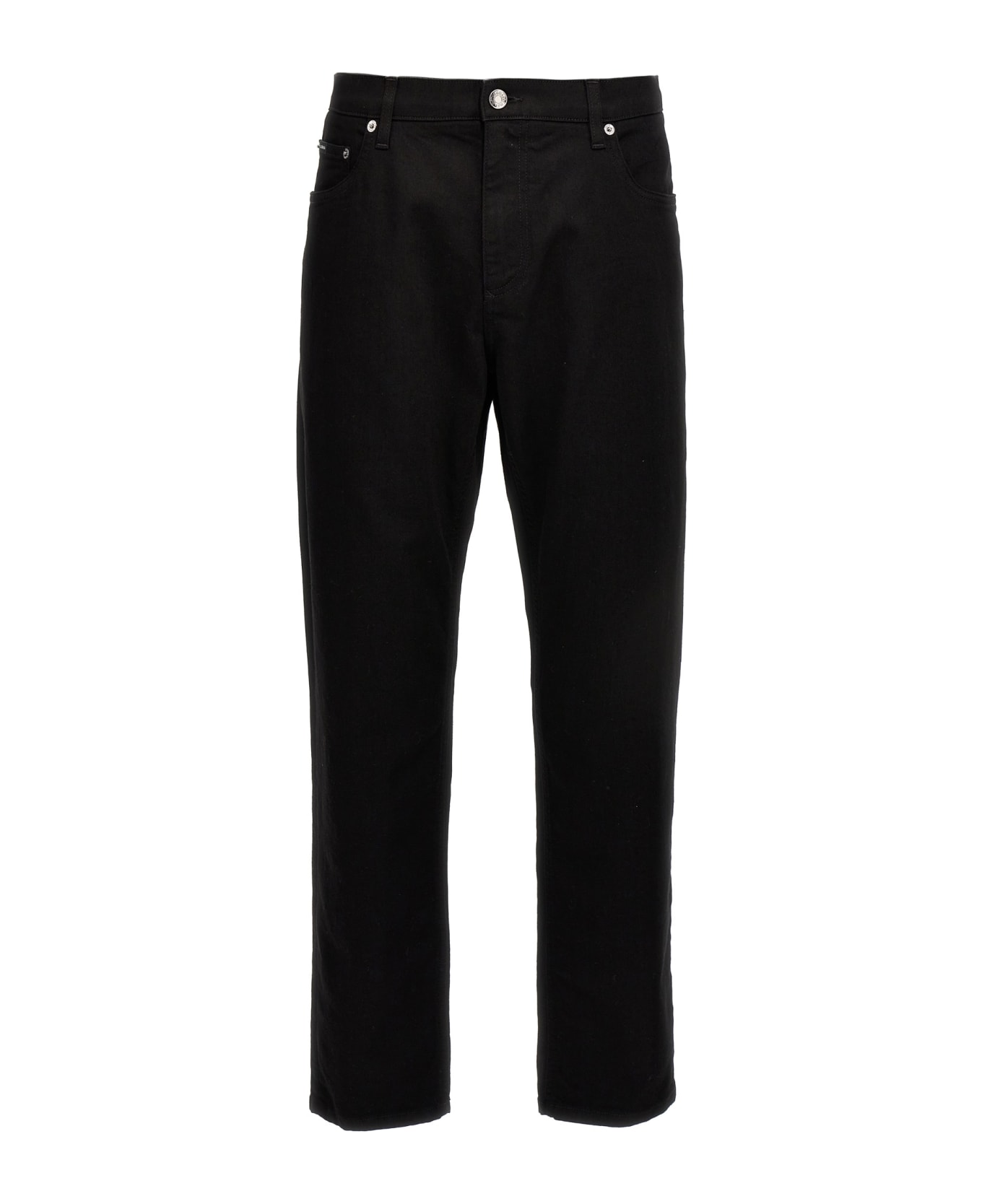 Dolce & Gabbana Loose-fit Jeans - Black ボトムス