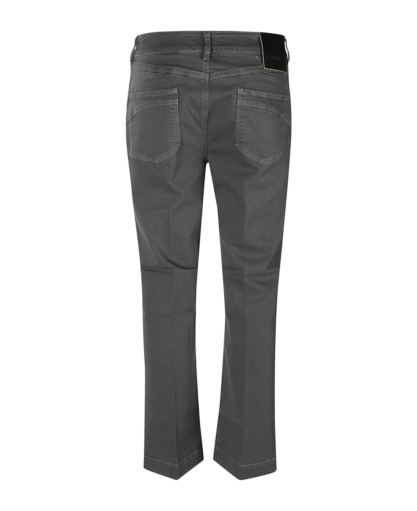 SportMax Nilly Button Detailed Straight Leg Jeans - Grey