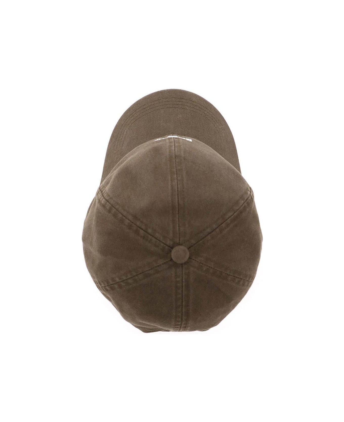 Barbour Logo Embroidered Baseball Cap - Olive 帽子