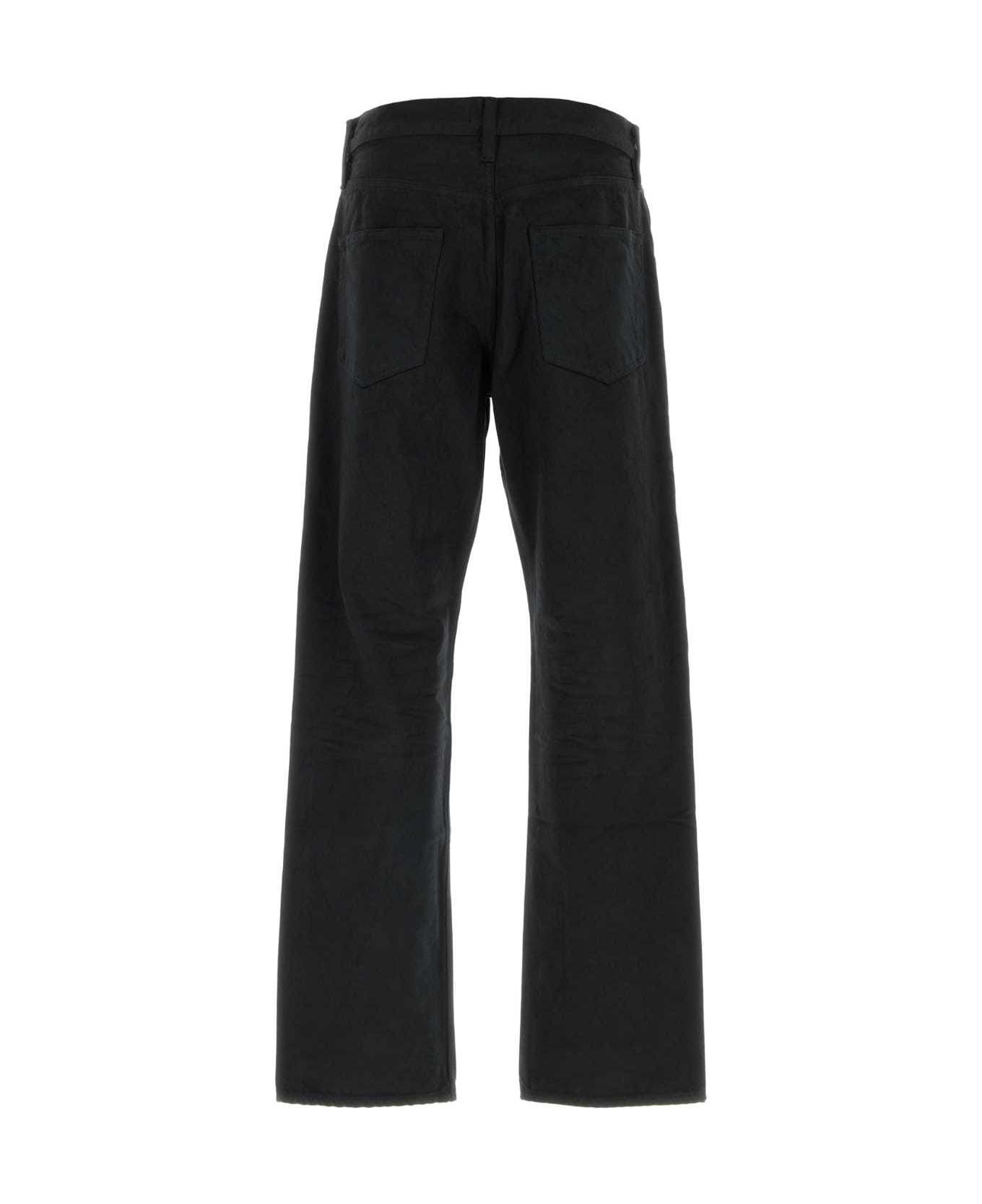 Fear of God Black Denim Jeans - RINSEDBLACK