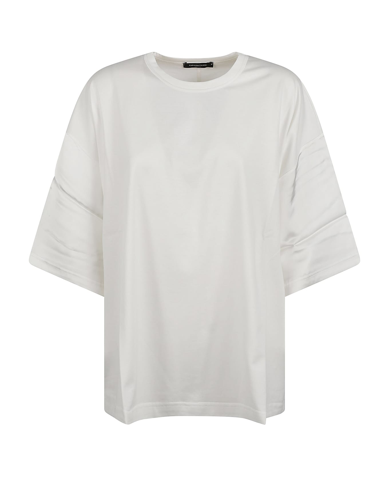 Fabiana Filippi Round Neck Oversized T-shirt Tシャツ