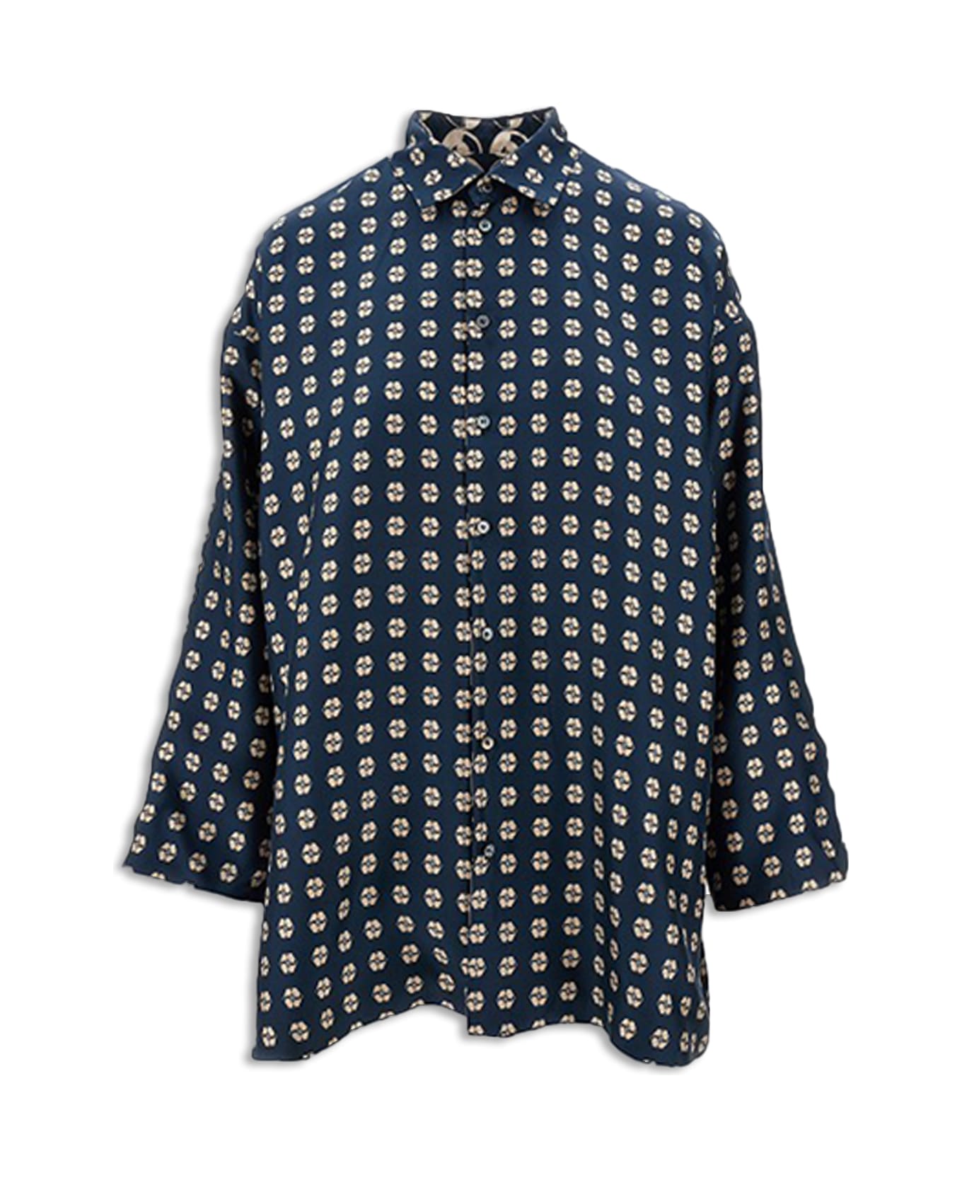 Max Mara ''timeshirt'' Shirt - Blue