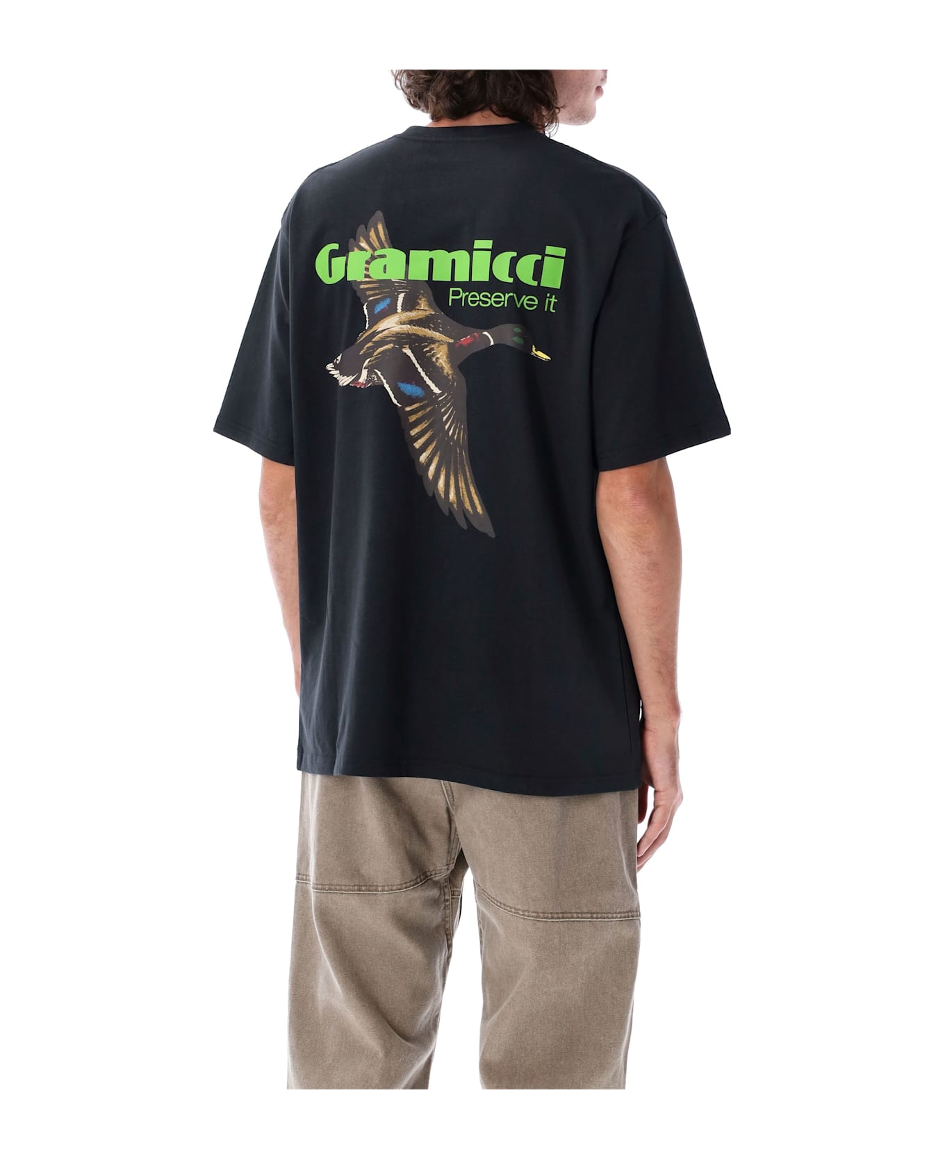 Gramicci Preserve It Tee - VINTAGE BLACK