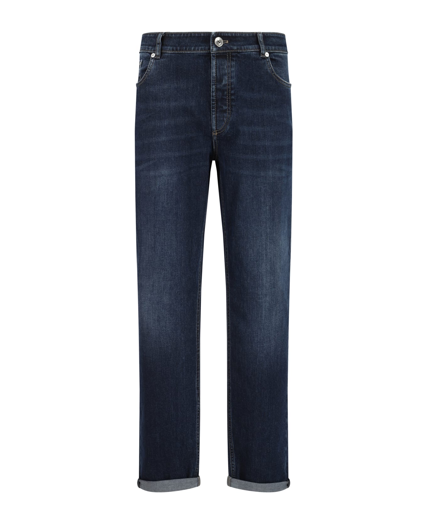 Brunello Cucinelli Straight Jeans - Denim scuro