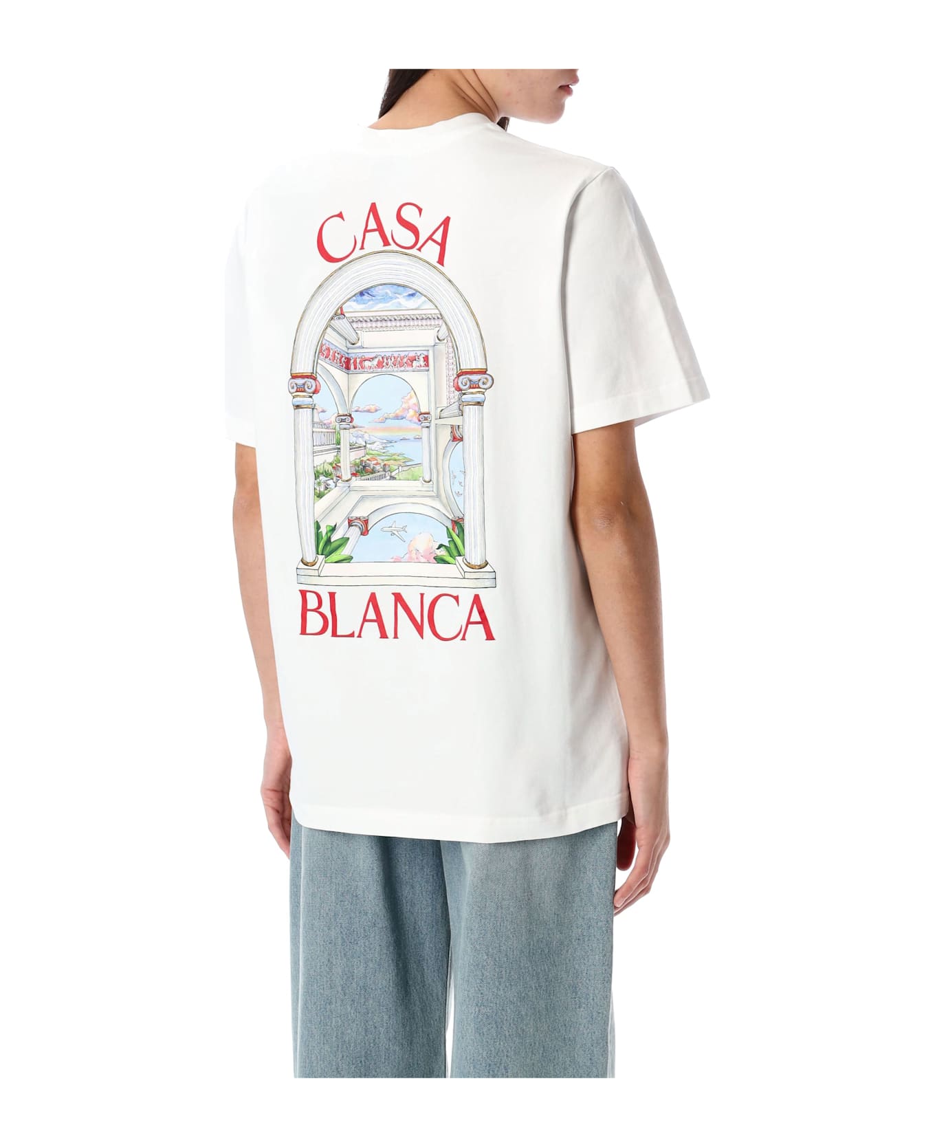 Casablanca Le Passage Tshirt - WHITE