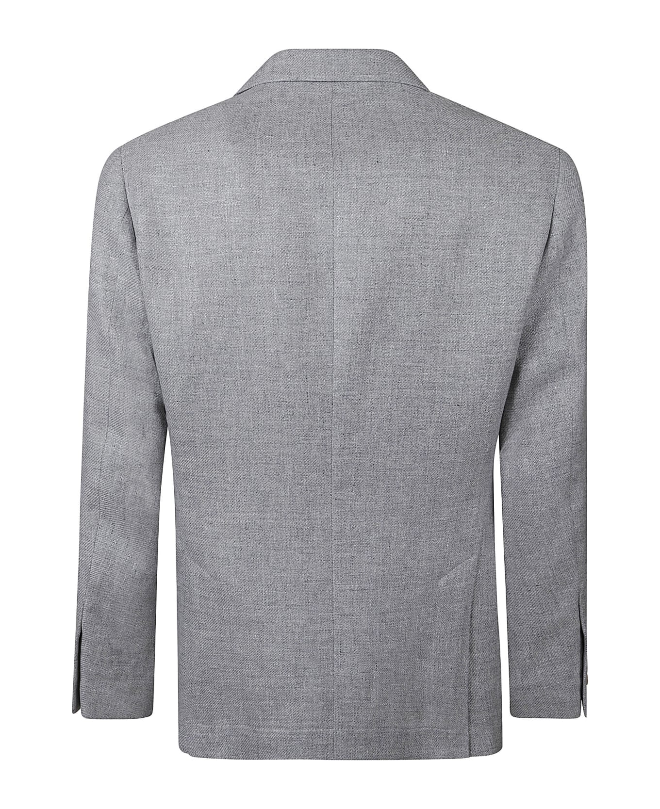 Brunello Cucinelli Multi-pocket Regular Plain Blazer - grigio