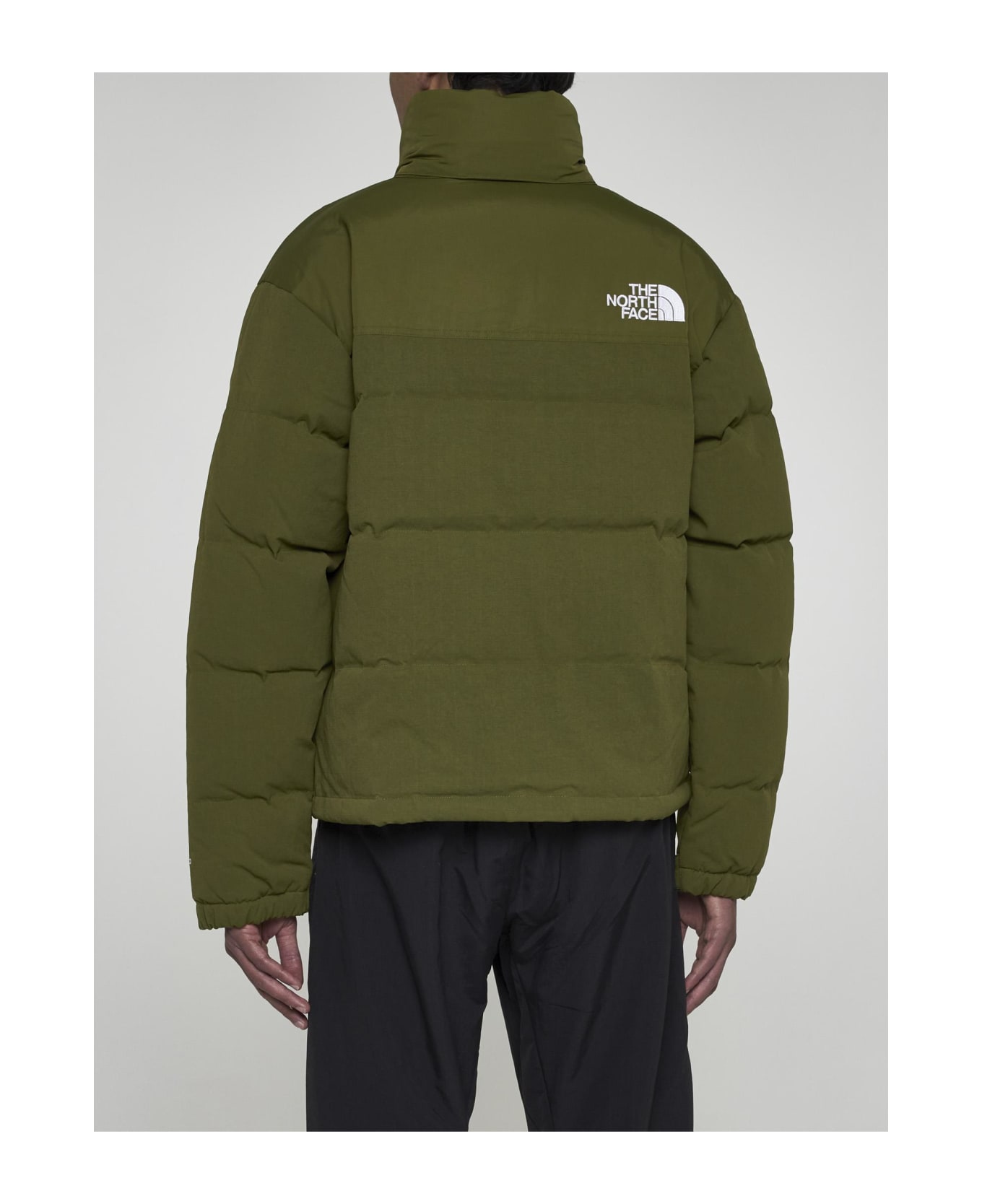 The North Face M 92 Quilted Ripstop Down Jacket - GREEN