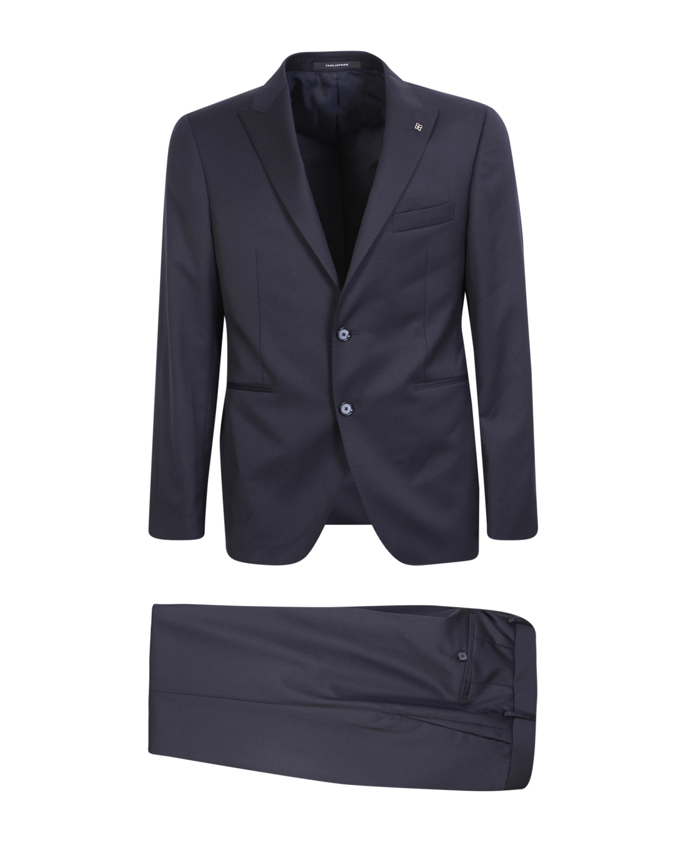 Tagliatore Suit With Vest Sallia' Blue - Blue