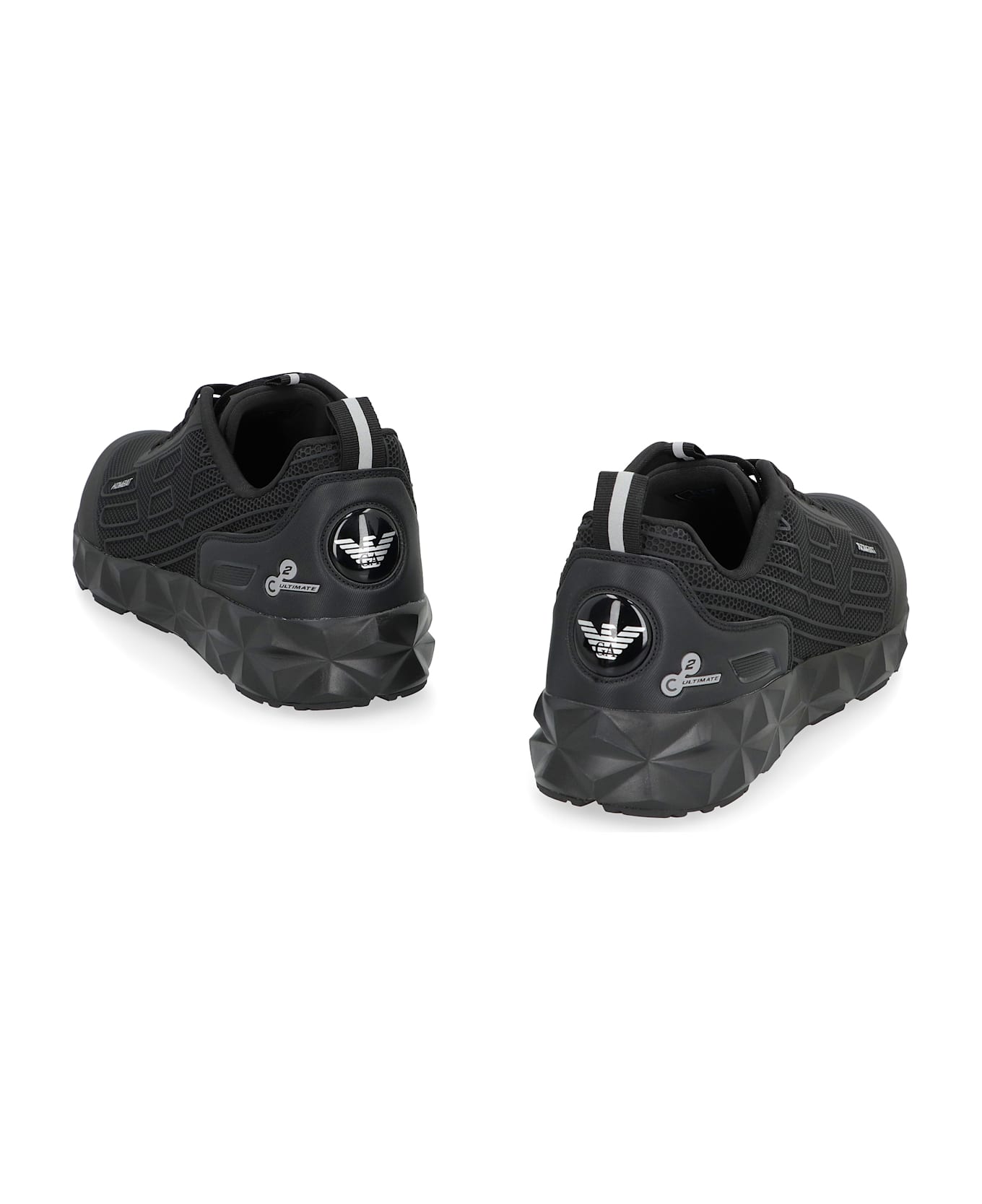 EA7 Ultimate C2 Kombat Low-top Sneakers - black